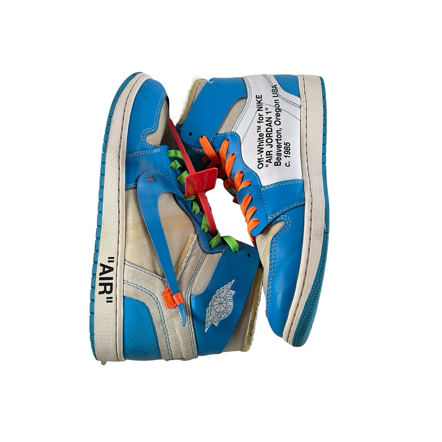 AQ0818 148 Jordan 1 Retro High Off-White UNC [USED] - 11.5 M (Used) (No Box)