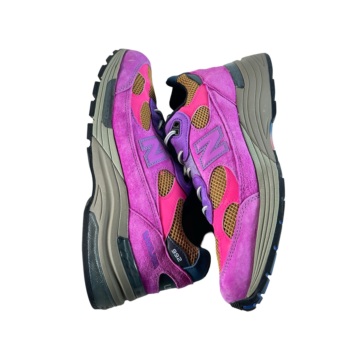 U992AC1 New Balance 992 MiUSA Action Bronson Digitalis Purpurea [USED] - 9 M (Used)