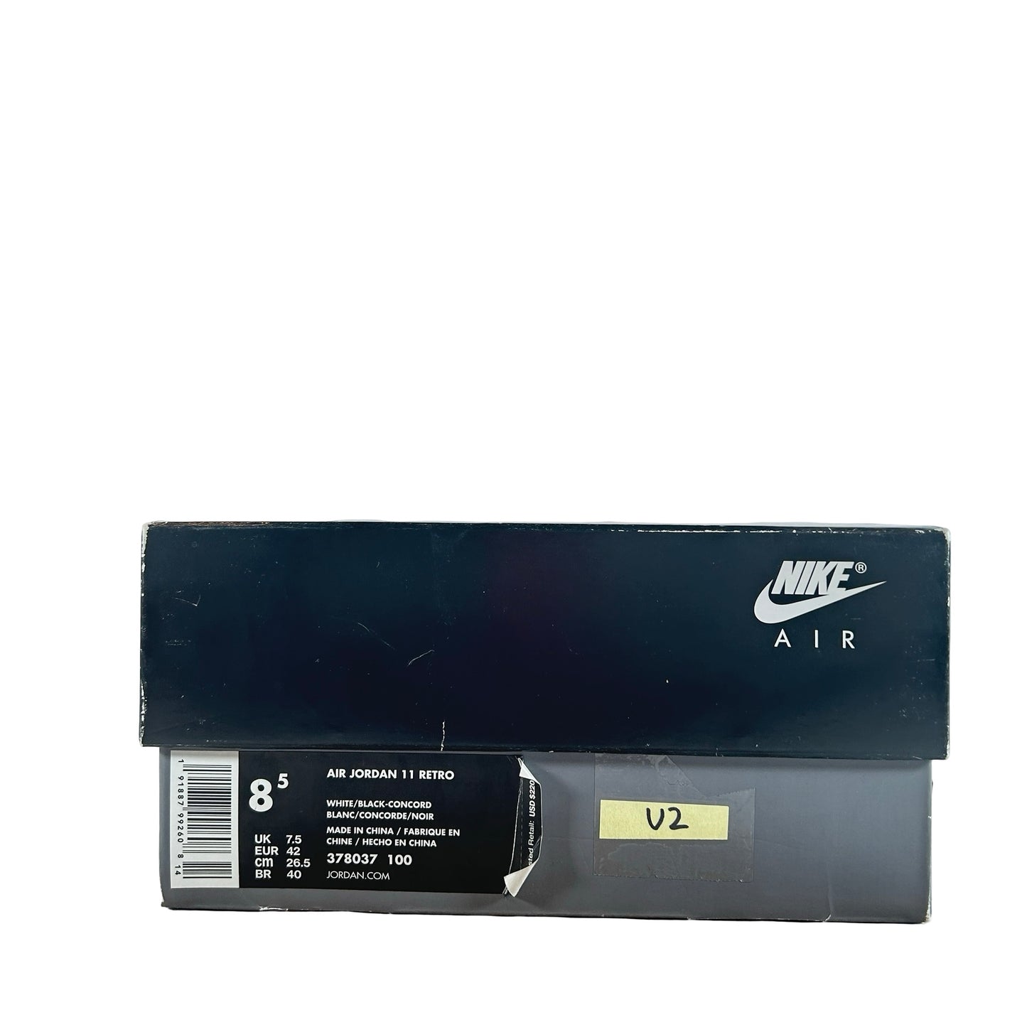 378037 100 Jordan 11 Concord [USED] - 8.5 M (Used2)