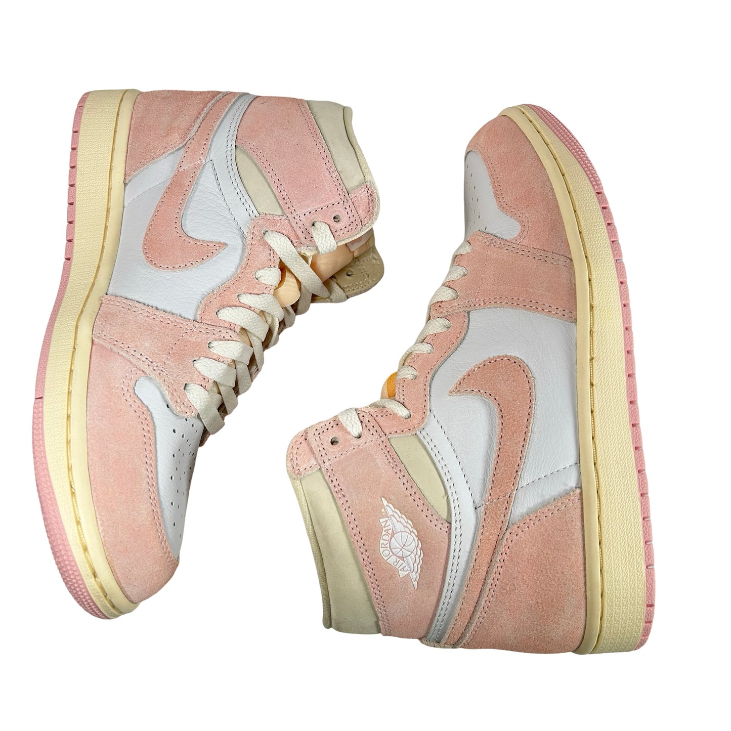 FD2596 600 Jordan 1 Retro High OG Washed Pink (Women's) [USED] - 8 W (Used)