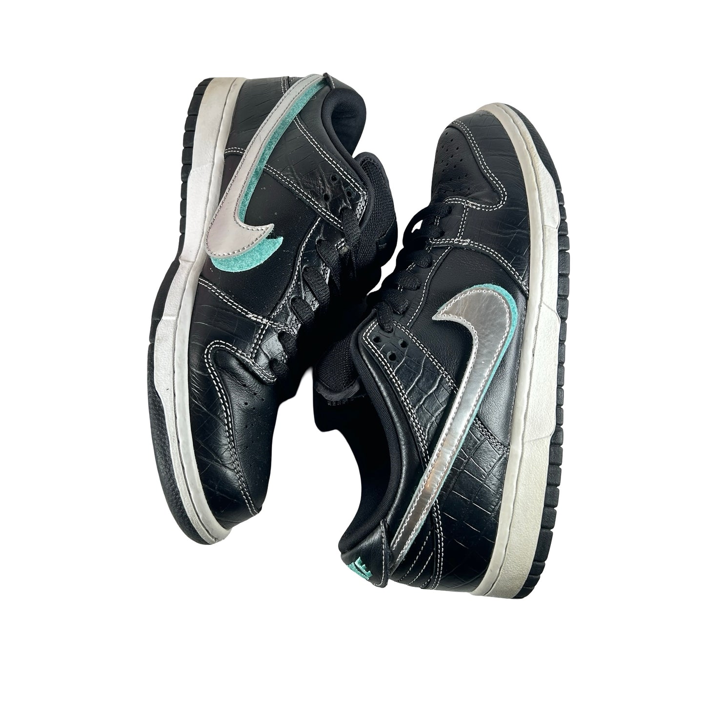 BV1310 001 Nike SB Dunk Low Diamond Supply Co. Black Diamond [USED] - 8.5 M (Used)