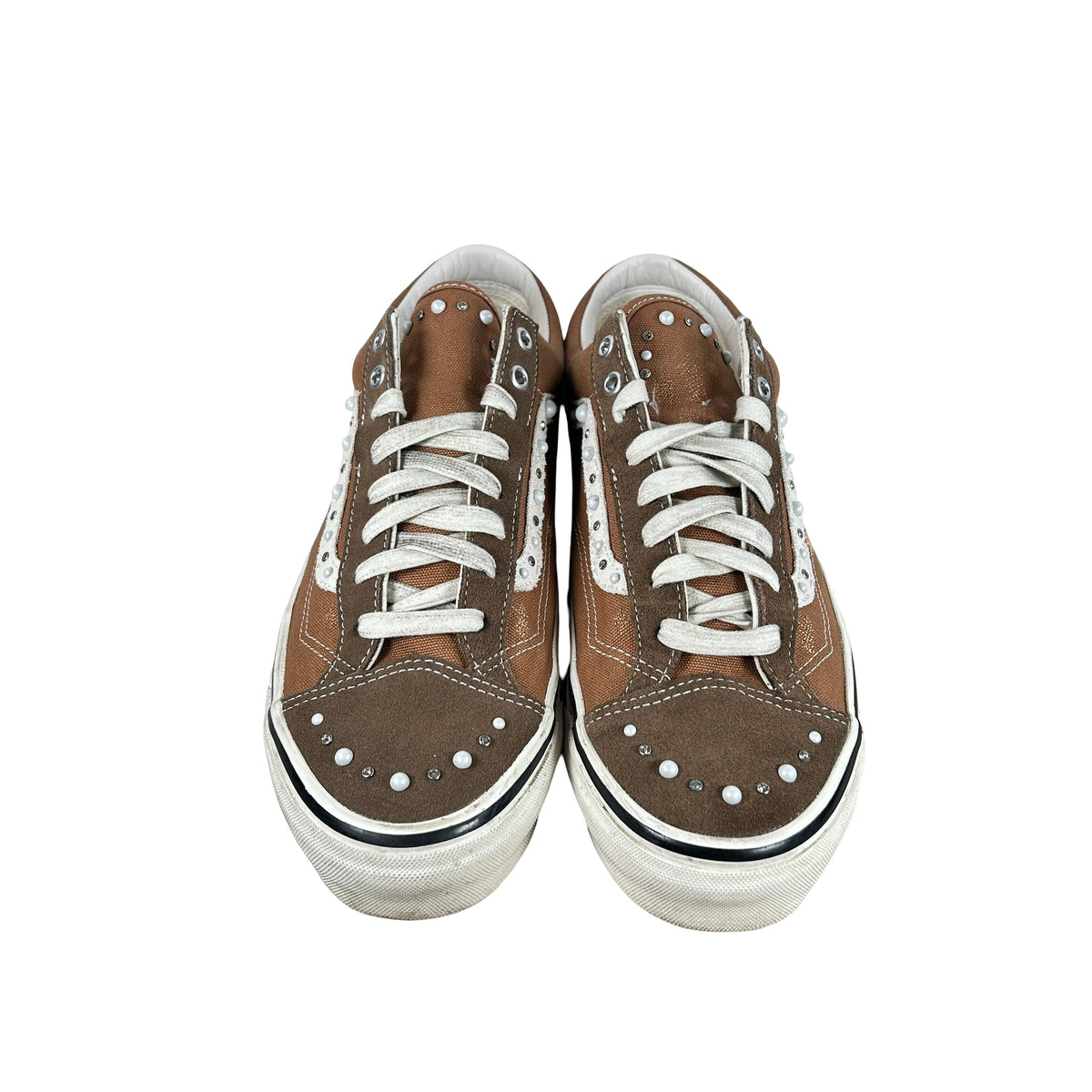 VN000E8VFST Vans LX Old Skool 36 Pearlized Pack Vintage Cocoa Brown [USED] - 12 M (Used)