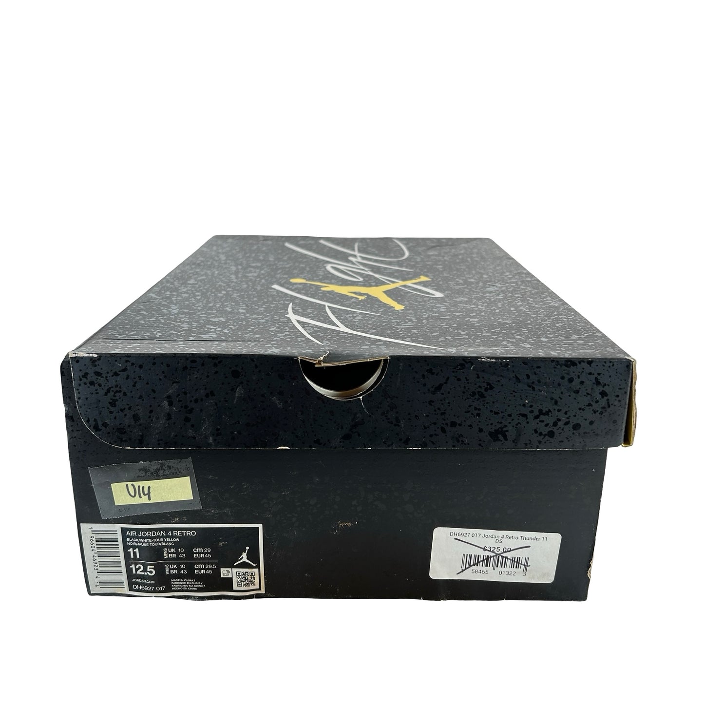 DH6927 017 Jordan 4 Retro Thunder [USED] - 11 M (Used14)