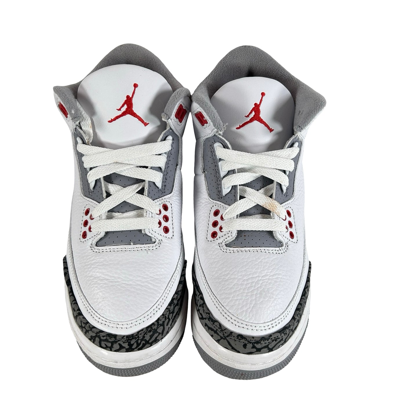 DM0967 160 Jordan 3 Retro Fire Red (2022) (GS) [USED] - 5 Y (Used)