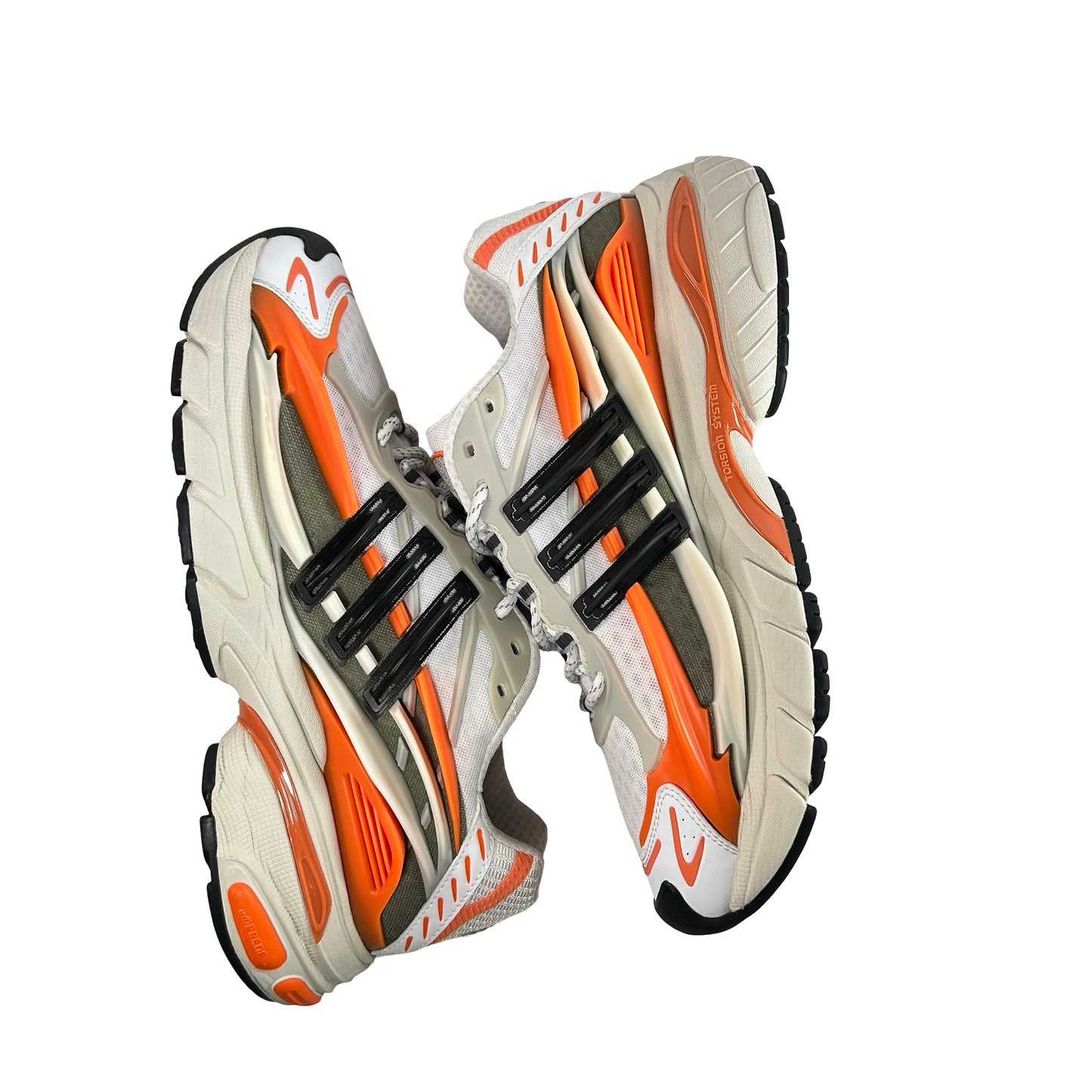 JP9261 adidas Adistar Jellyfish Pharrell Williams Focus Olive Orange [USED] - 12 M (Used)