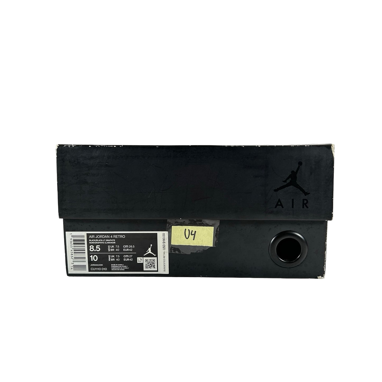 CU1110 010 Jordan 4 Gato Negro 2020