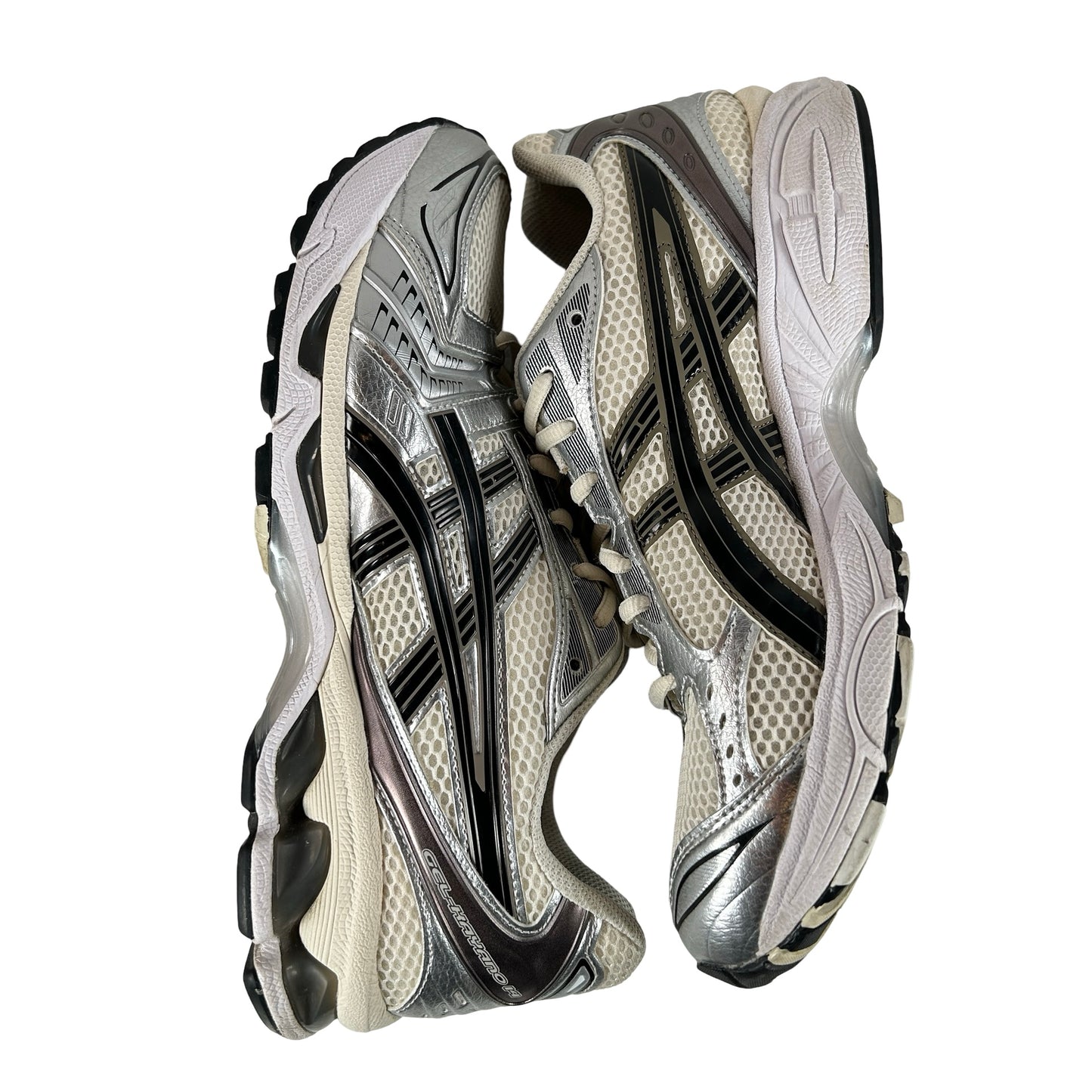 1201A019 108 ASICS Gel-Kayano 14 Cream Black Metallic Plum [USED] - 9.5 (Used)