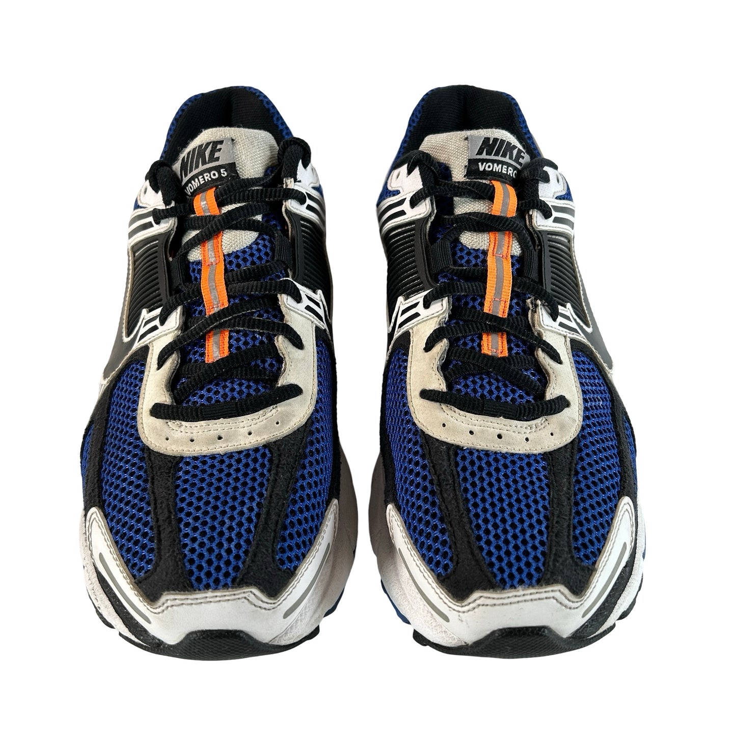 CI1694 100 Nike Zoom Vomero 5 White Racer Blue Black [USED] - 11 M (Used)