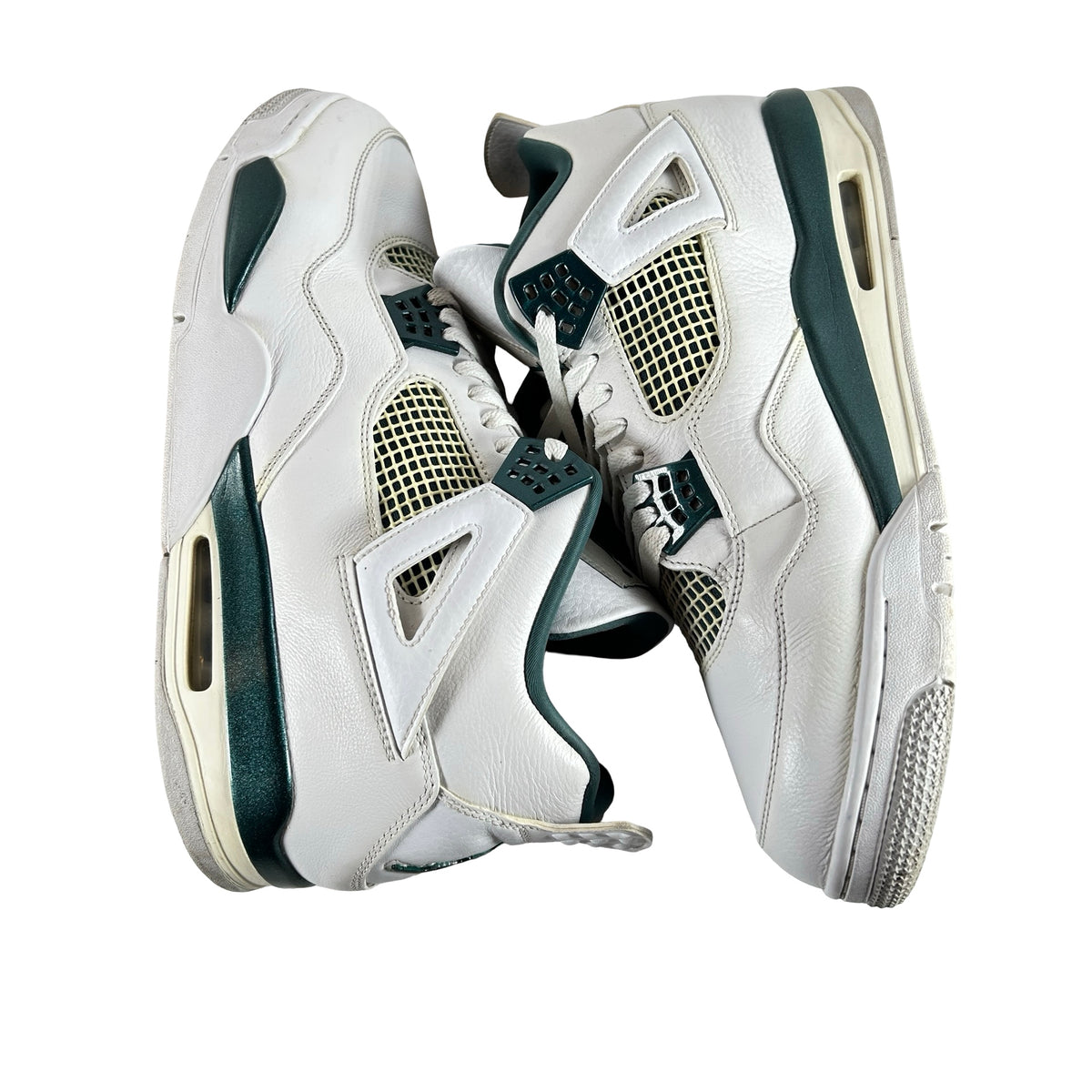 FQ8138 103 Jordan 4 Retro Oxidized Green [USED] - 14 M (Used)