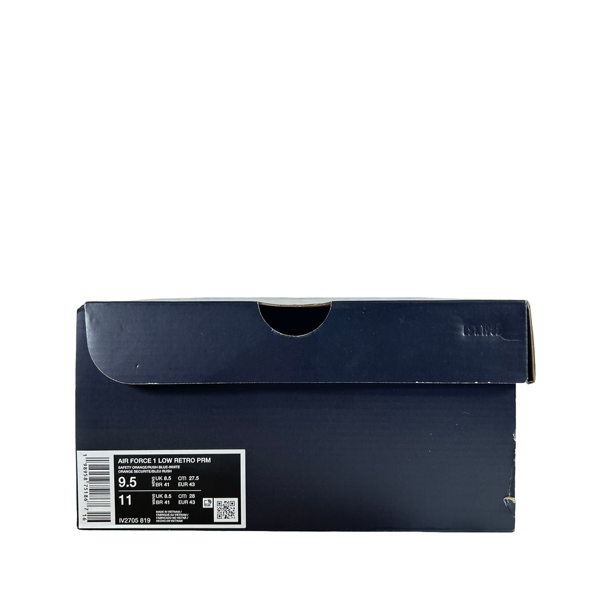 IV2705 819 Nike Air Force 1 Low Retro Premium NYC Knicks [USED] - 9.5 M (Used)