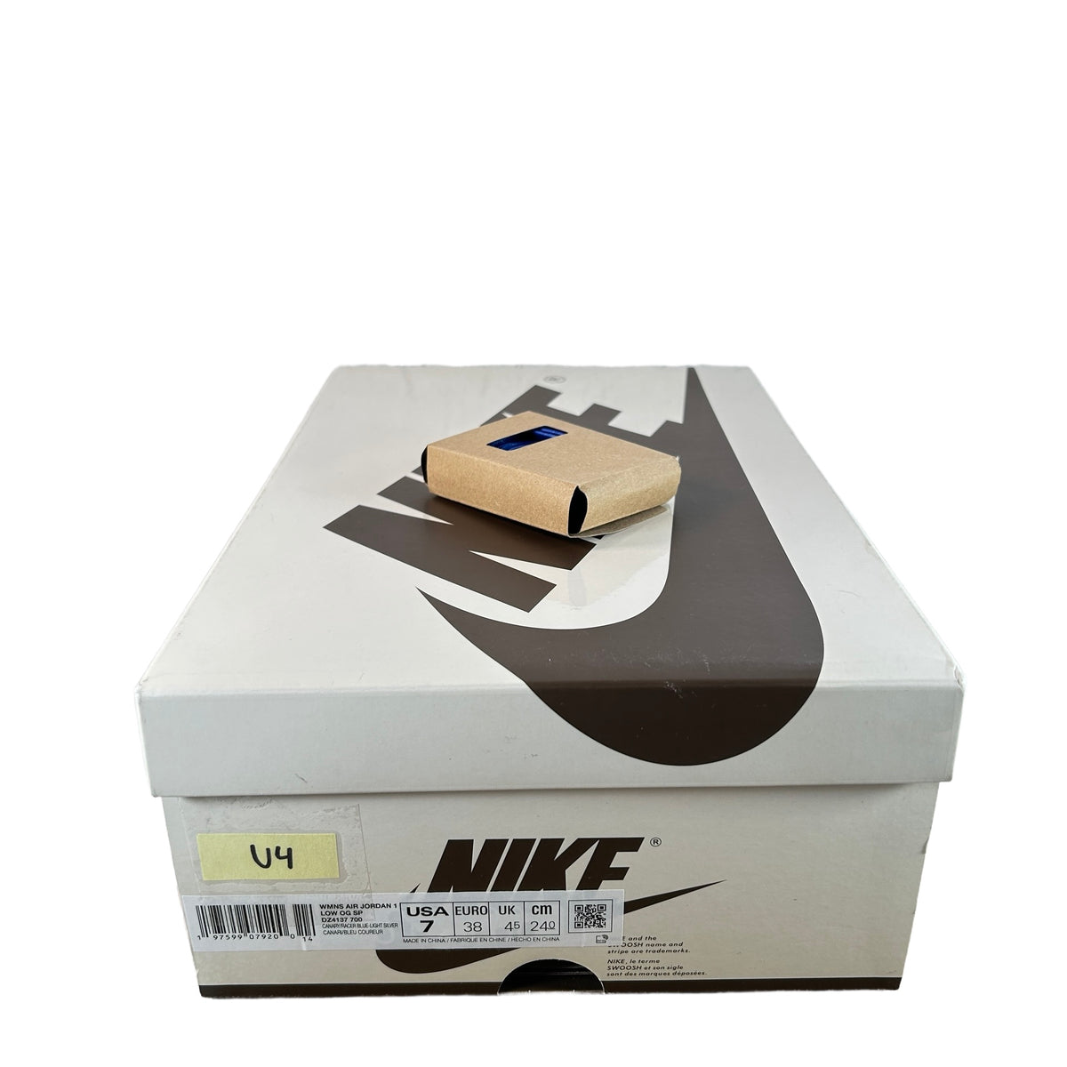DZ4137 700 Jordan 1 Retro Low OG SP Travis Scott Canary (W) [USED] - 7 W (Used4)