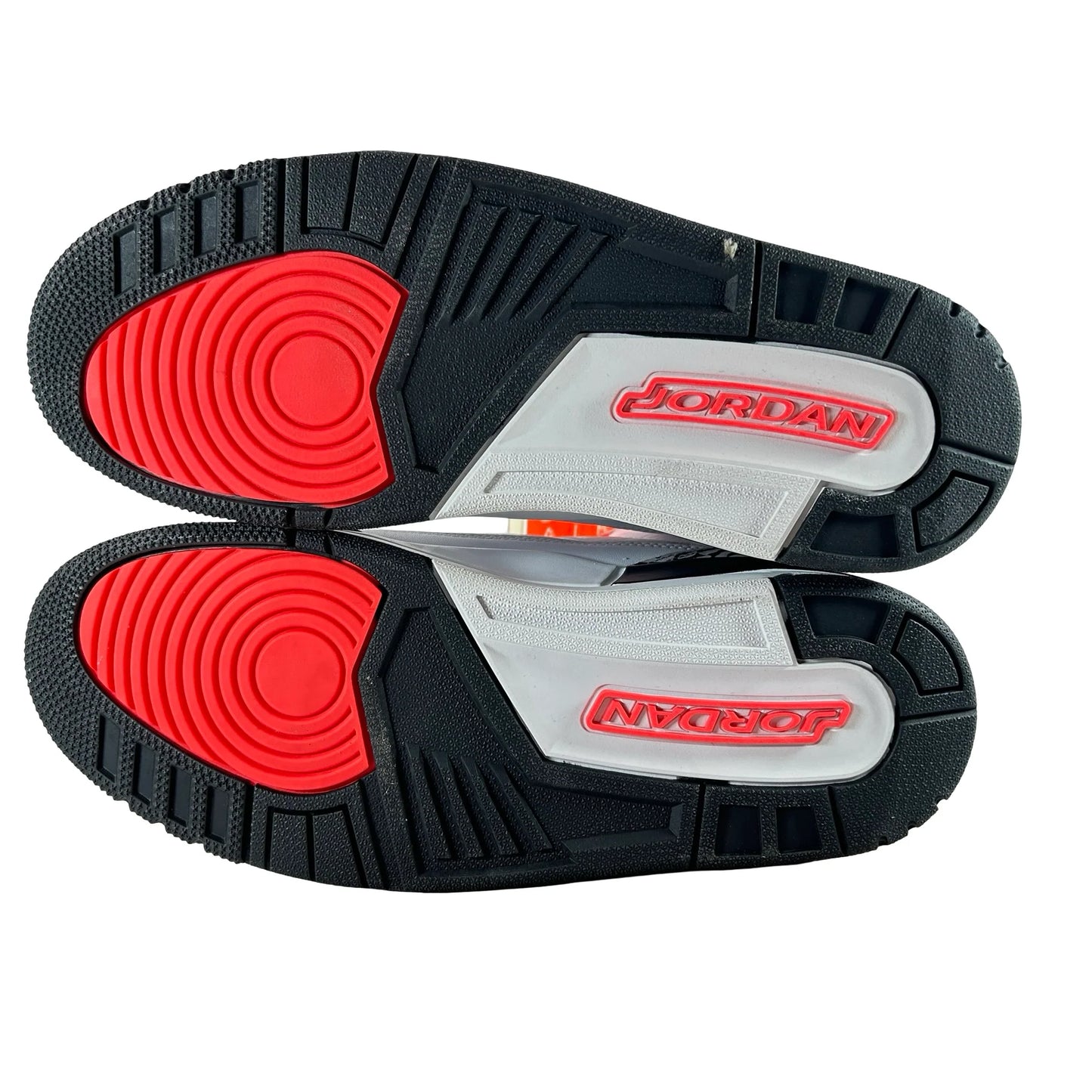 136064 123 Jordan 3 Retro Infrared 23 - 9 M (Yellowing) (No Box)