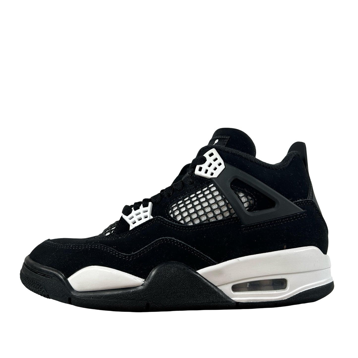 FQ8138 001 Jordan 4 Retro White Thunder [USED] - 5.5 M (Used)