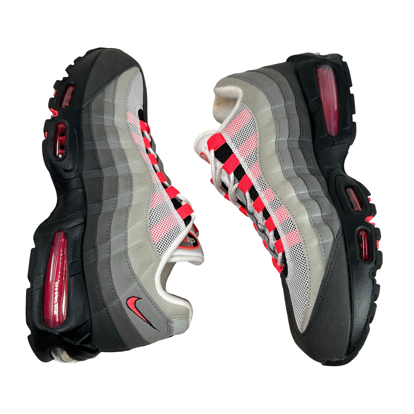 IM7410 001 Nike Air Max 95 OG Big Bubble Solar Red (2025) [USED] - 10.5 M (Used)