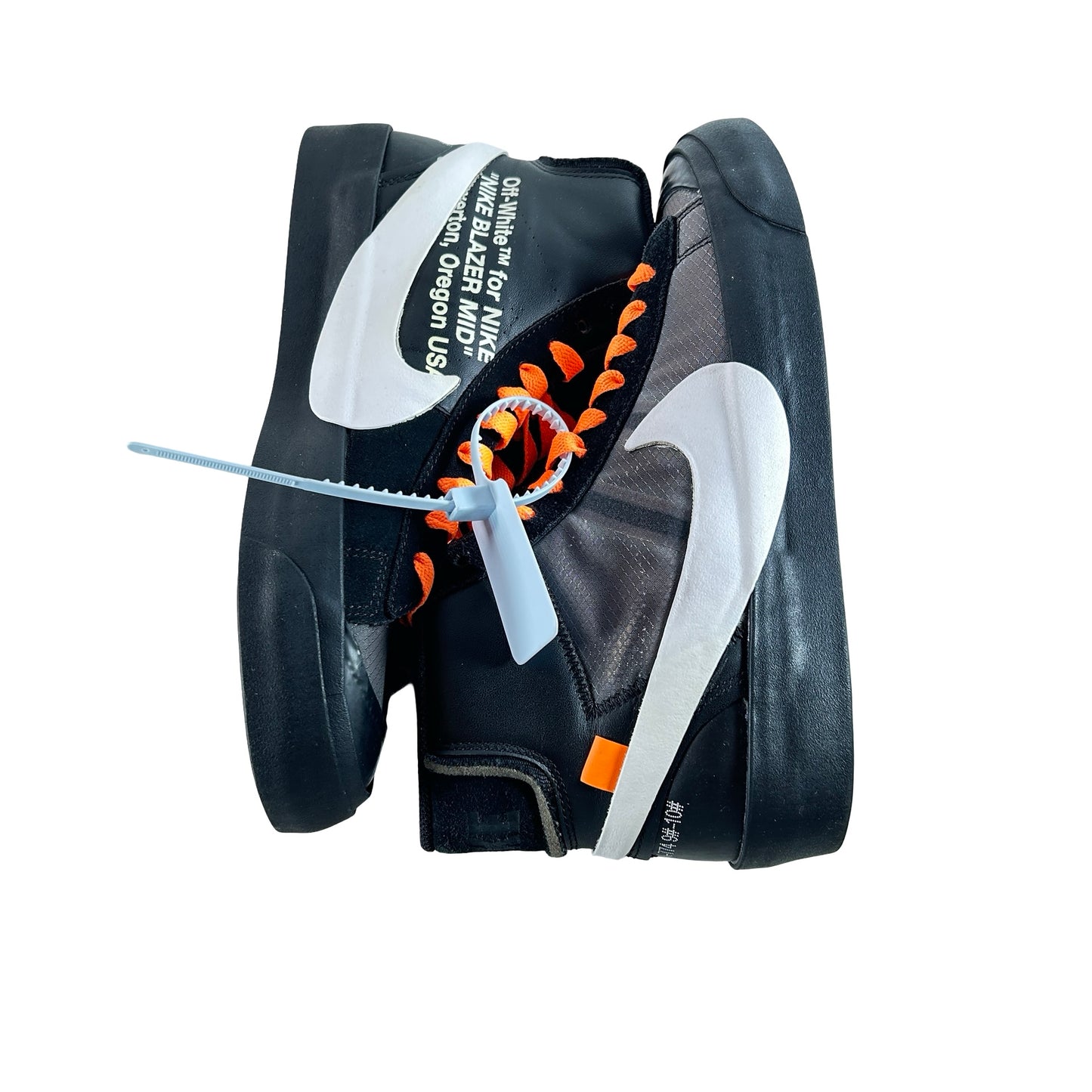AA3832 001 Nike Blazer Off-White Black [USED] - 9 M (Used3)