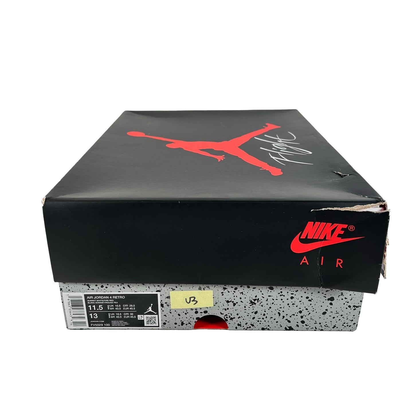 FV5029 100 Jordan 4 Retro White Cement (2025) [USED] - 11.5 M (Used3)