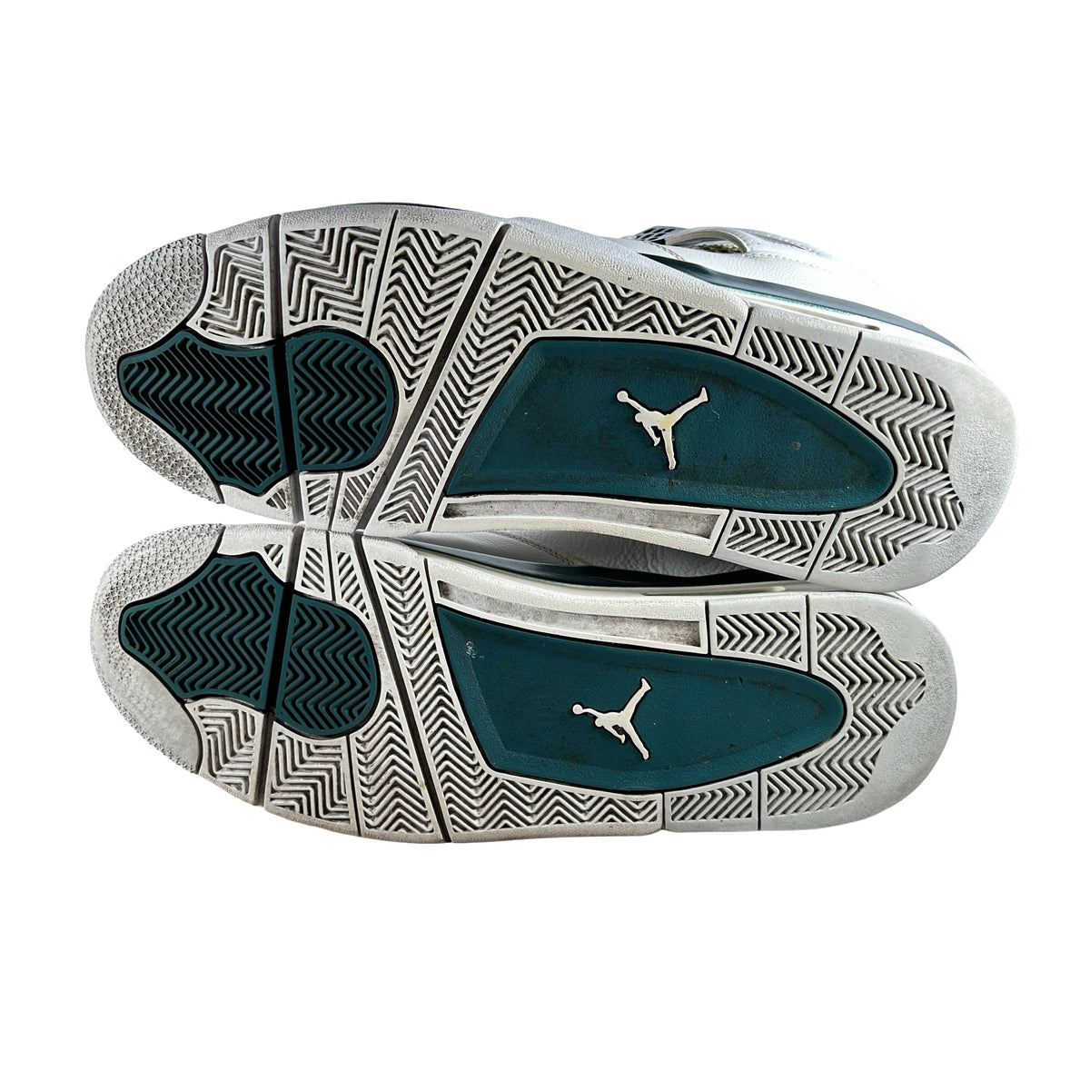 FQ8138 103 Jordan 4 Retro Oxidized Green [USED] - 14 M (Used)