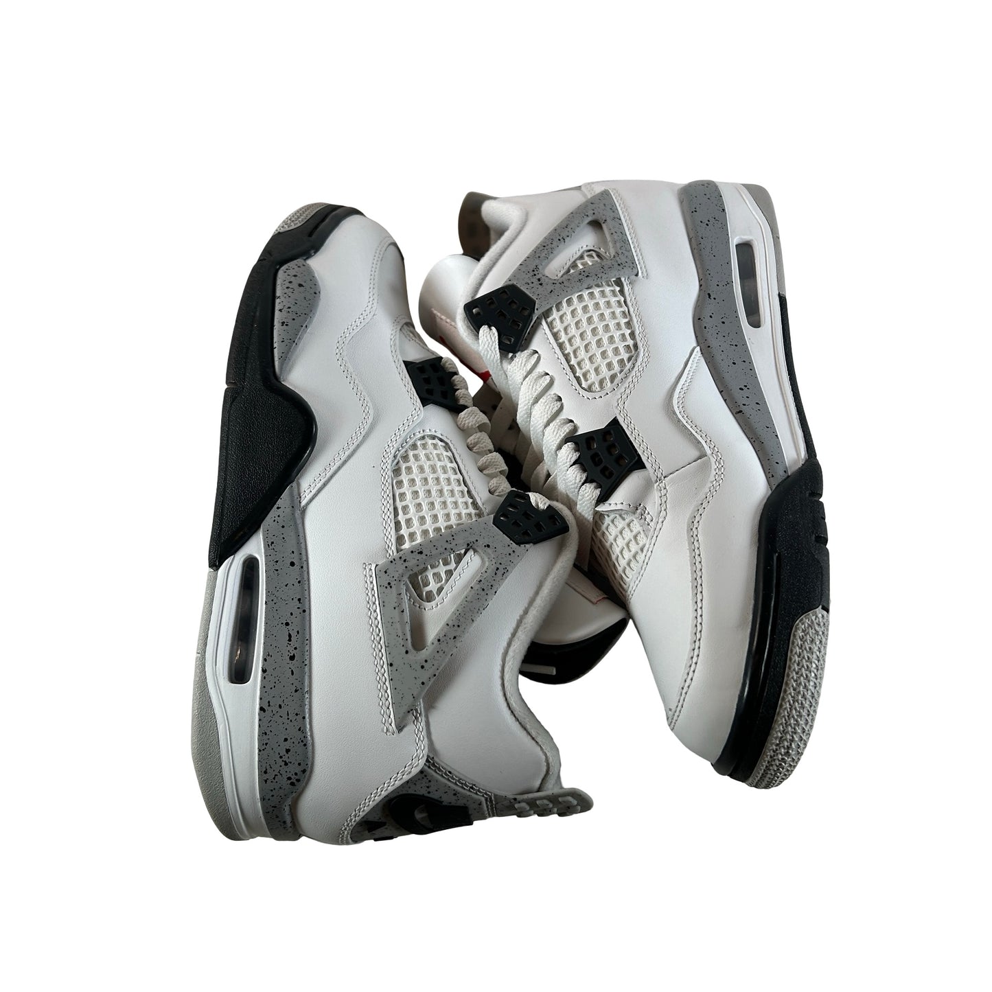 FV5029 100 Jordan 4 Retro White Cement (2025) [USED] - 8 M (Used17)