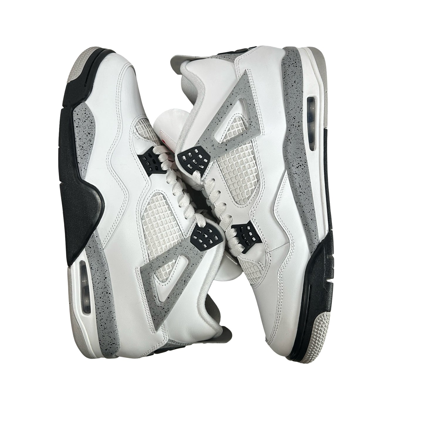FV5029 100 Jordan 4 Retro White Cement (2025) [USED] - 12 M (Used4)