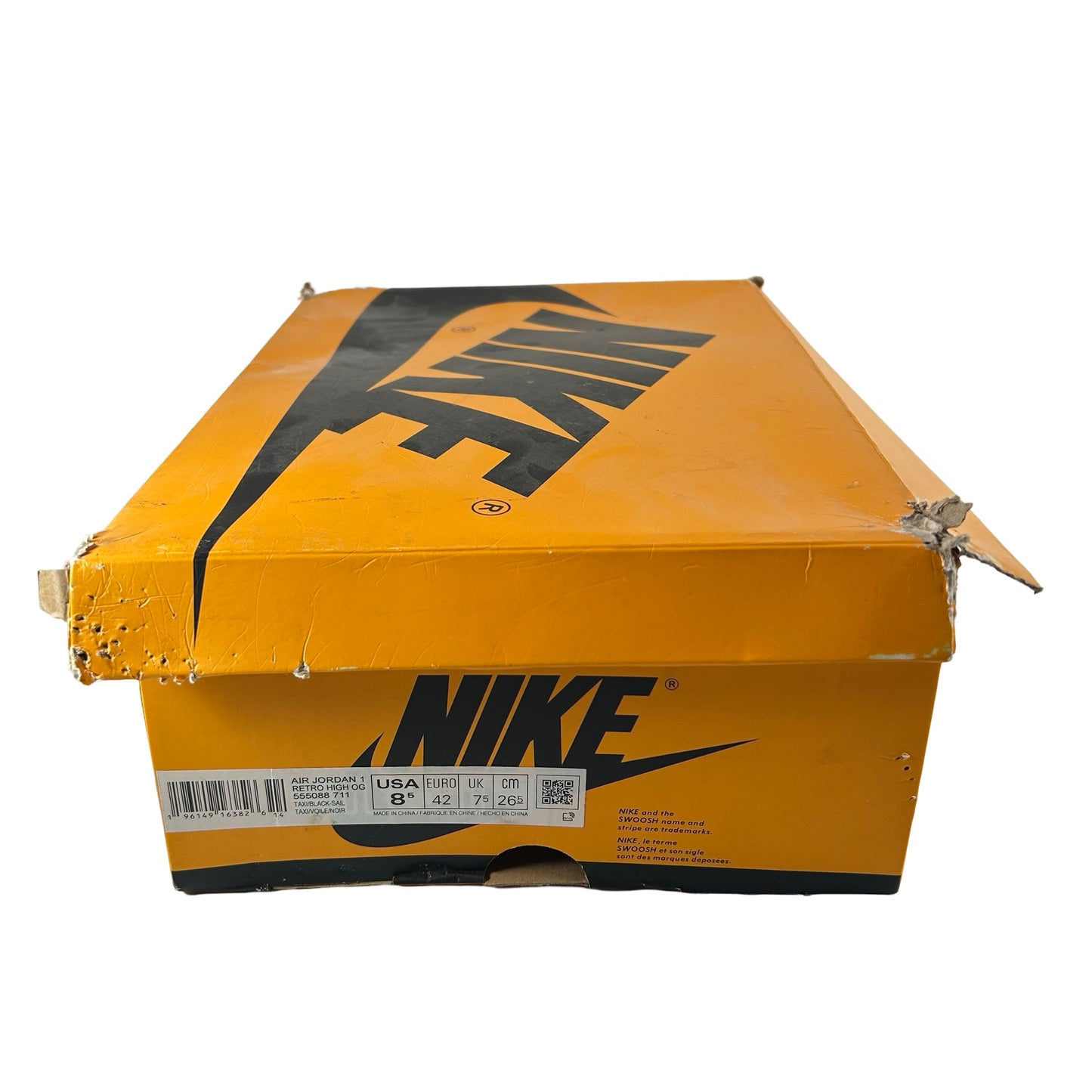555088 711 Jordan 1 Retro High OG Taxi [USED] - 8.5 M (Used)