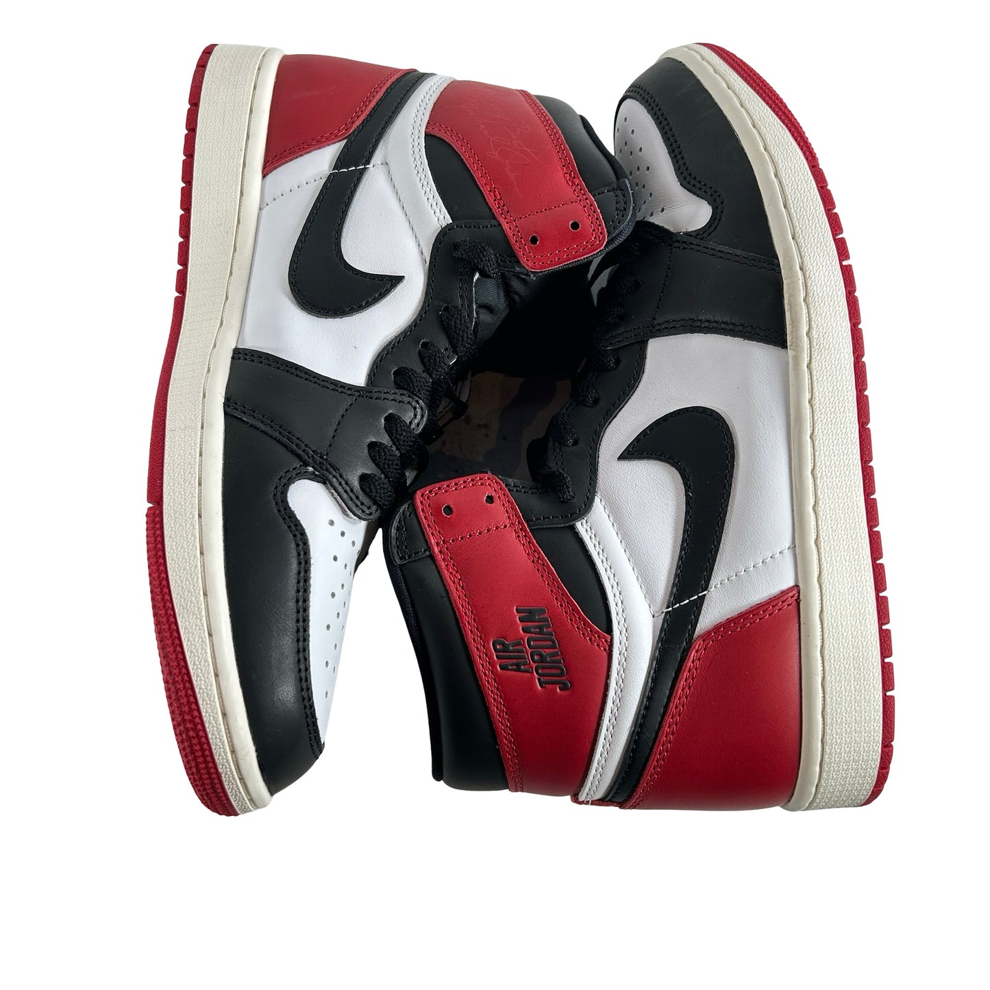 DZ5485 106 Jordan 1 Retro High OG Black Toe Reimagined [USED] - 9.5 M (Used7)