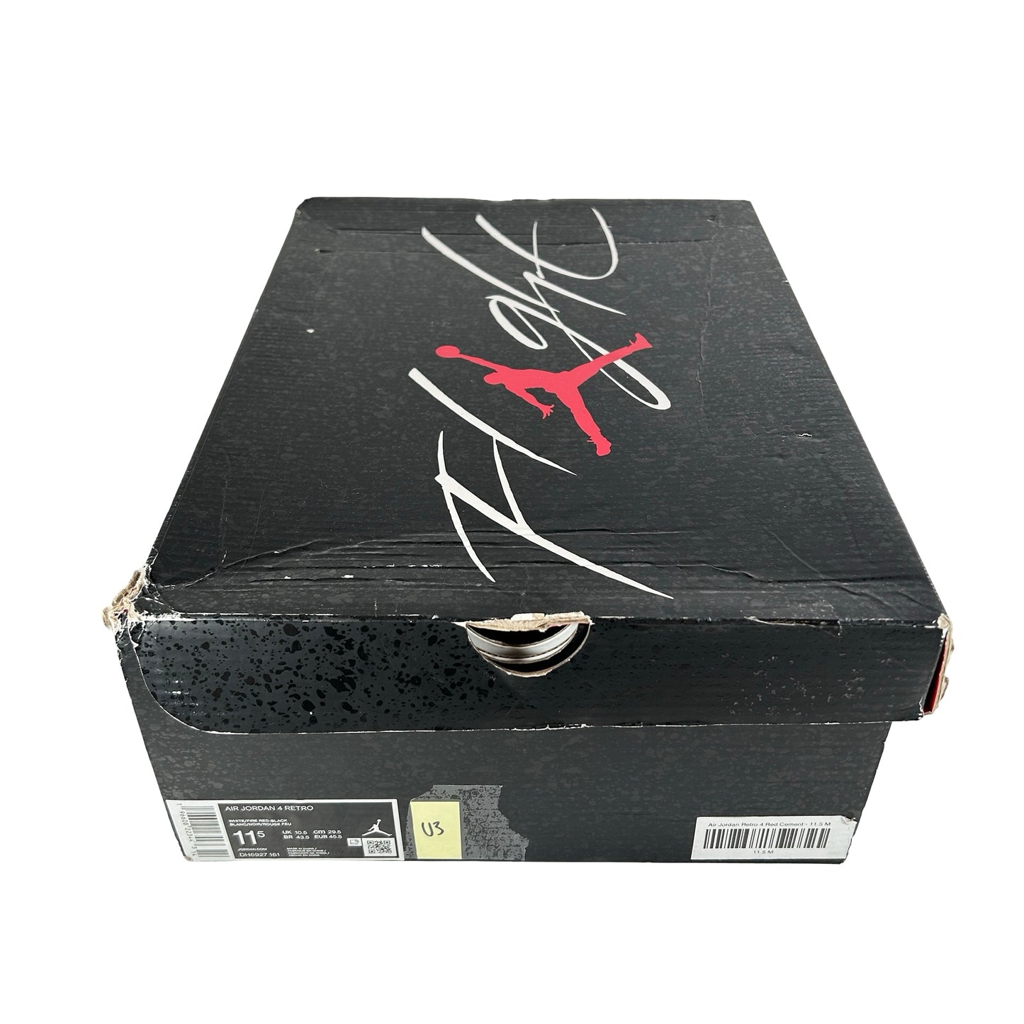 DH6927 161 Jordan 4 Retro Red Cement [USED] - 11.5 M (Used3)