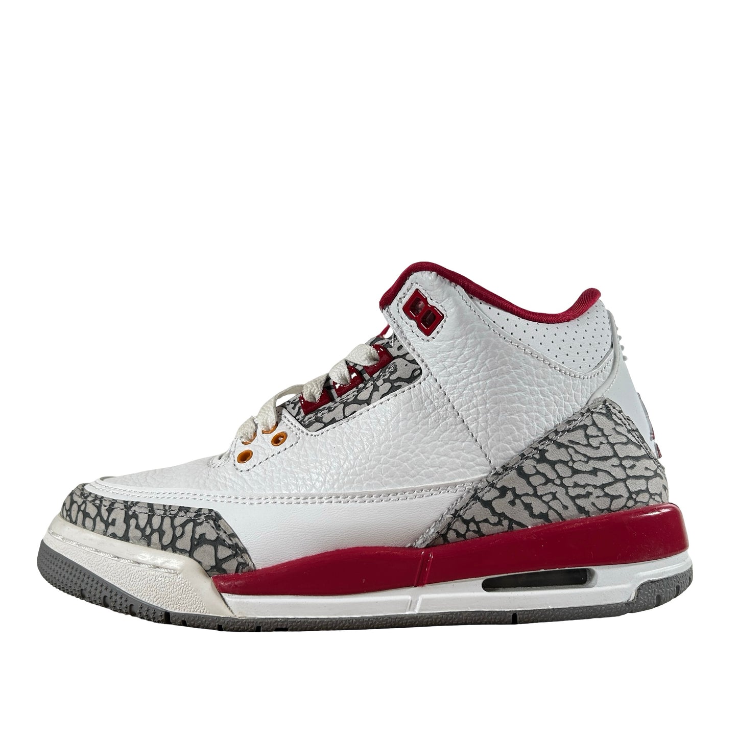 398614 126 Jordan 3 Retro Cardinal (GS) [USED] - 3.5 Y (Used)