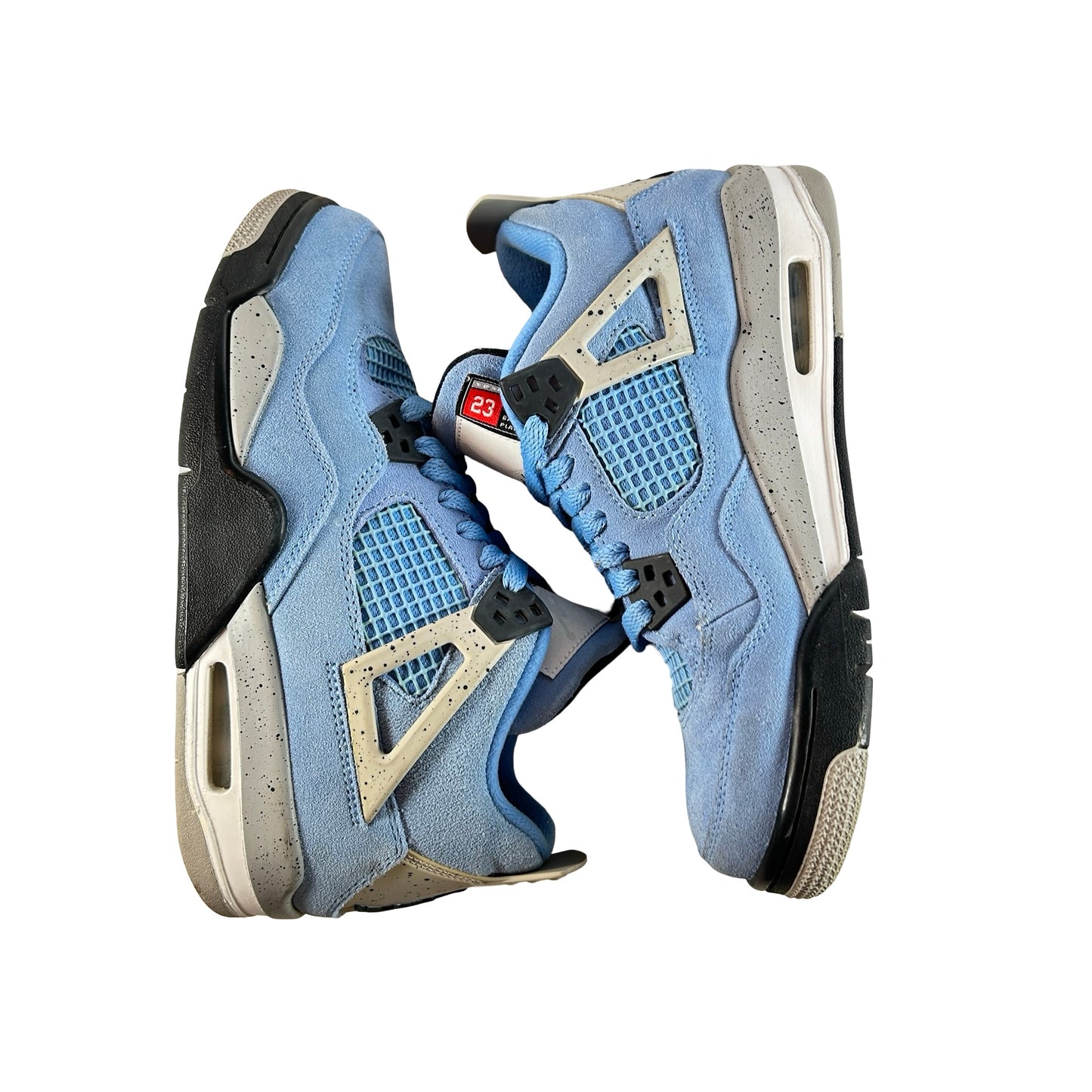 408452 400 Jordan 4 Retro University Blue (GS) [USED] - 6 Y (Used2) (No Box2)