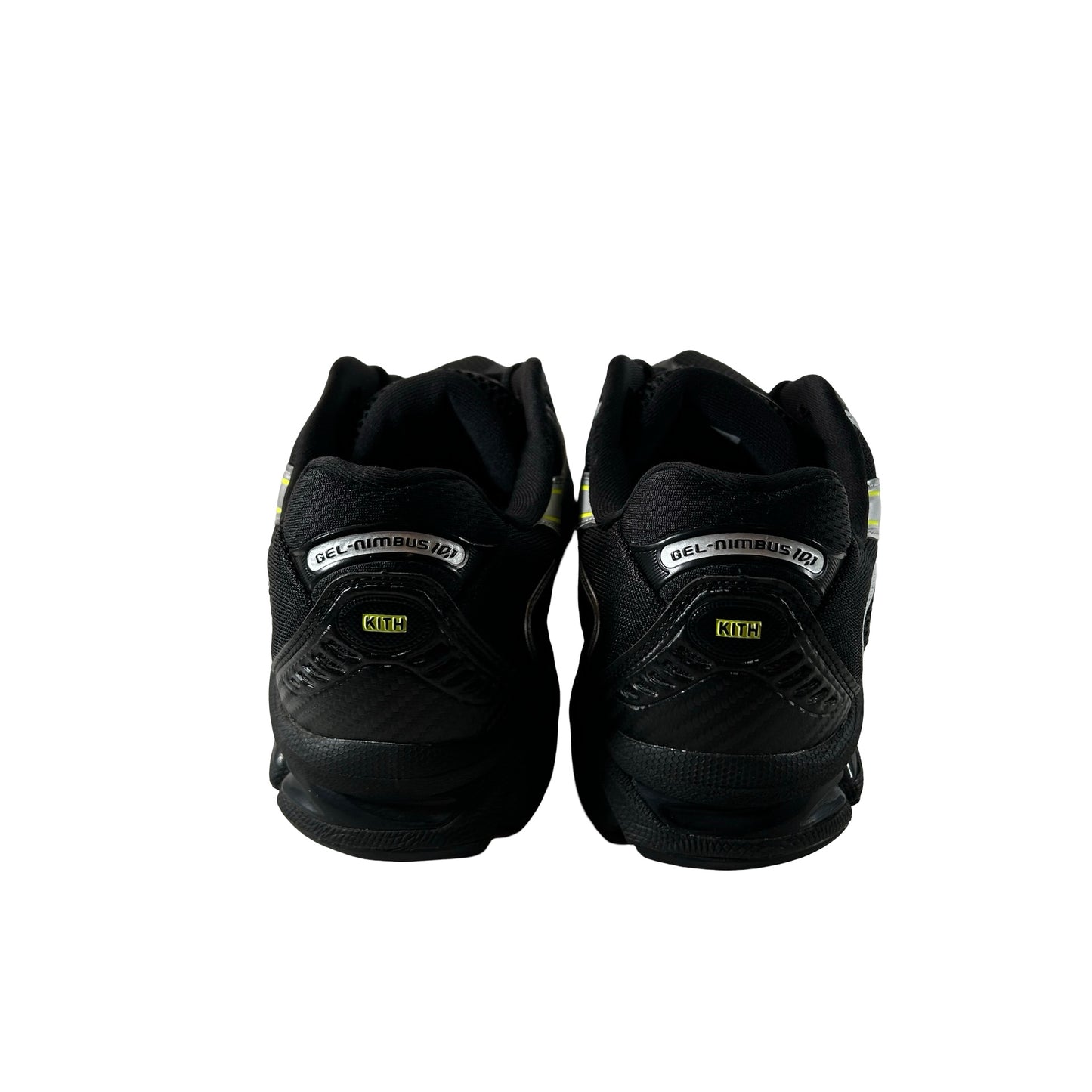 1203A844 001 ASICS Gel-Nimbus 10.1 Kith Black Pure Silver [USED] - 10 M (Used)