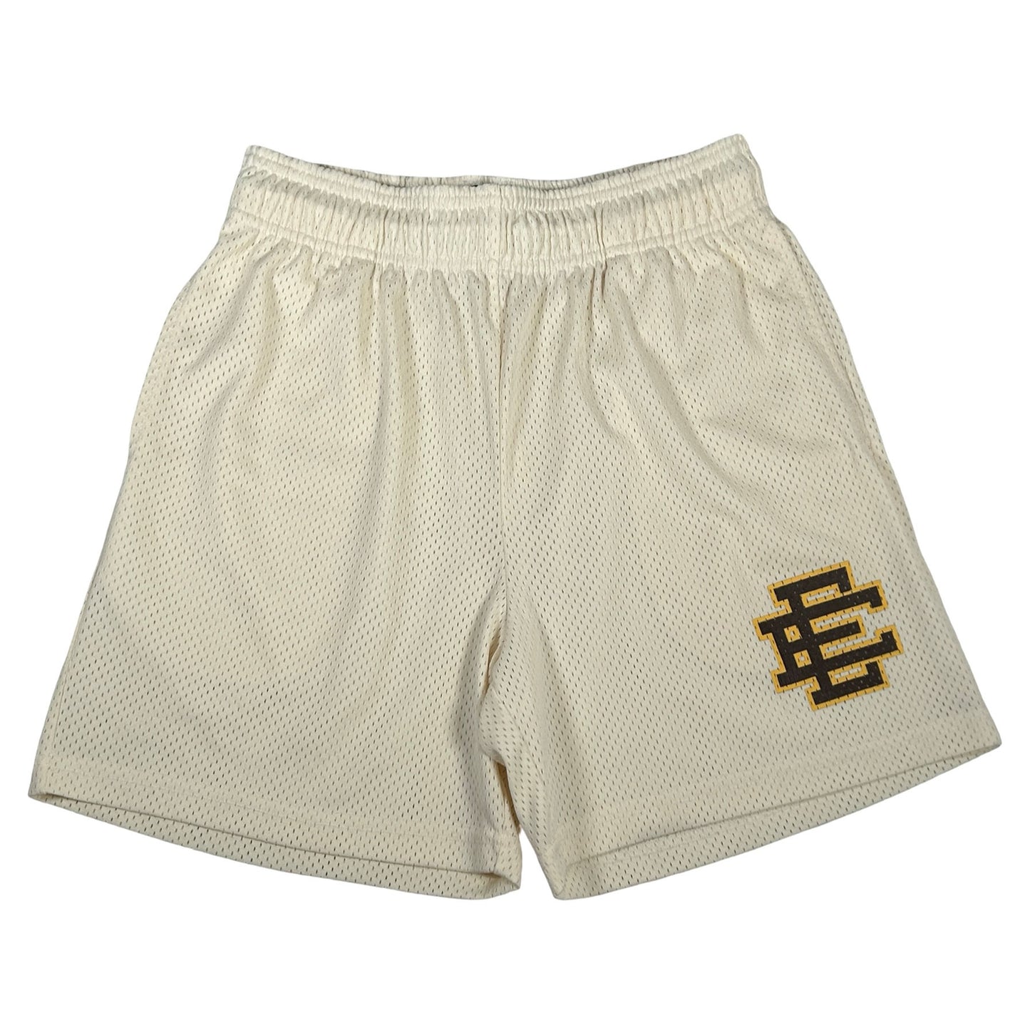 Eric Emanuel EE Basic/Core Short Antique White/Yellow/Brown [USED] - M (Used2)