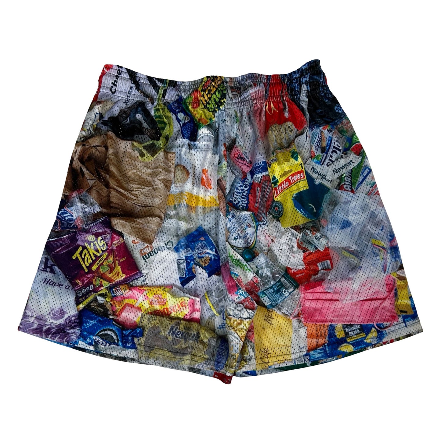 Eric Emanuel x AssPizza Garbage Mesh Shorts [USED] - XL (Used)