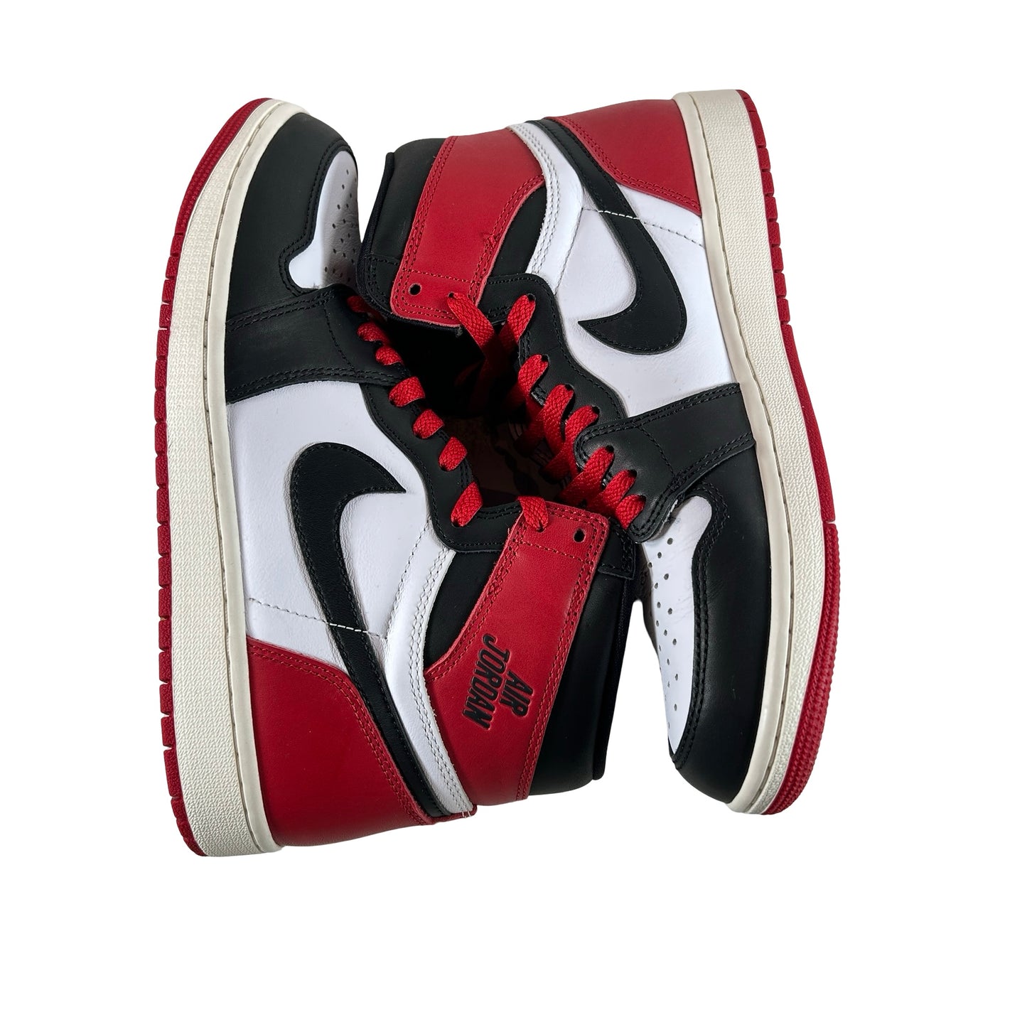 DZ5485 106 Air Jordan 1 High OG Black Toe Reimagined [USED] - 9 M (Used3)