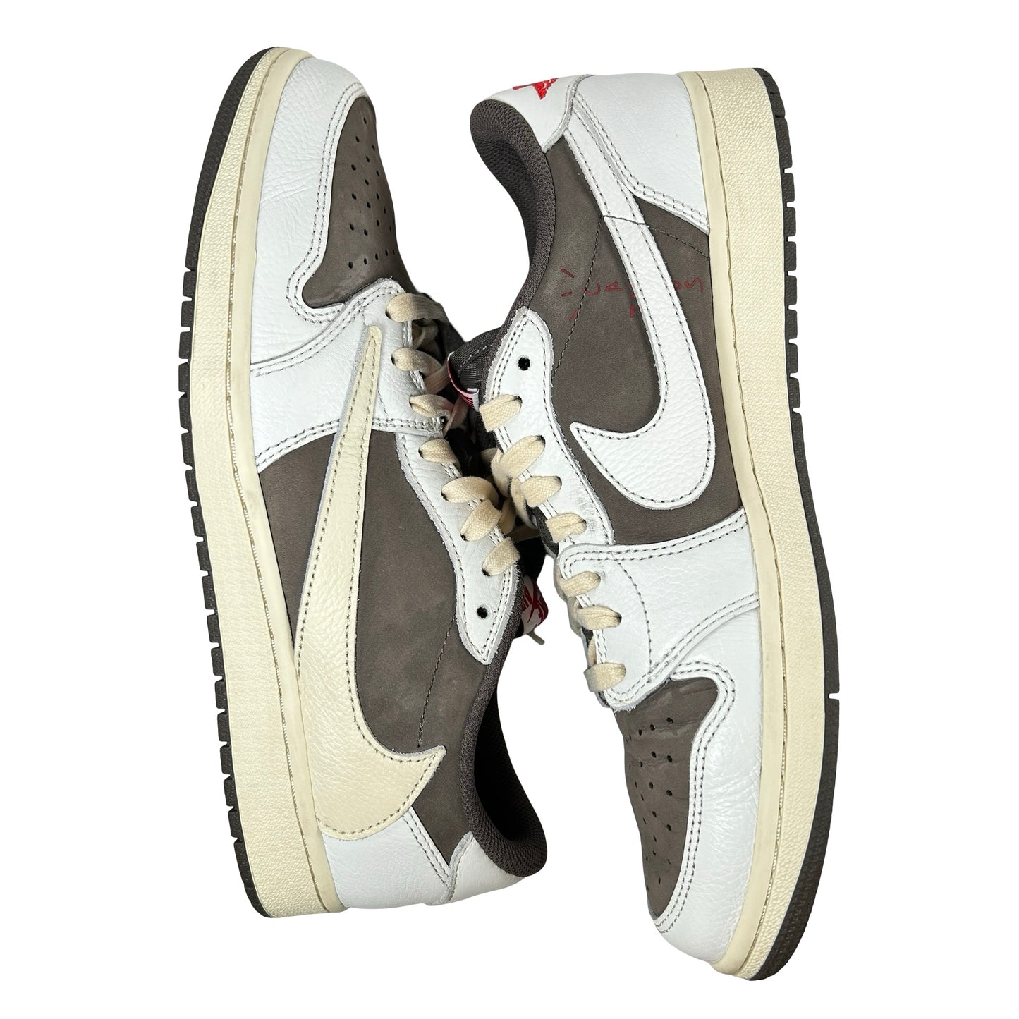 DM7866 162 Jordan 1 Retro Low OG SP Travis Scott Reverse Mocha [USED] - 10 M (Used)