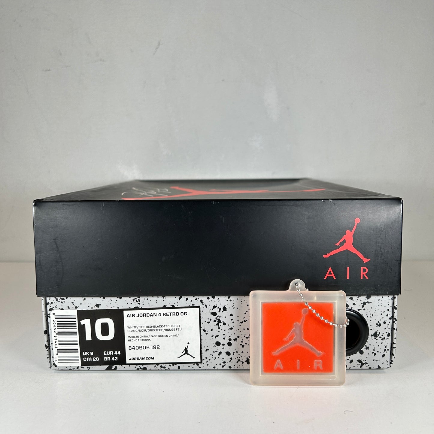840606 192 Jordan 4 Retro White Cement (2016) [USED] - 10 M (Used)