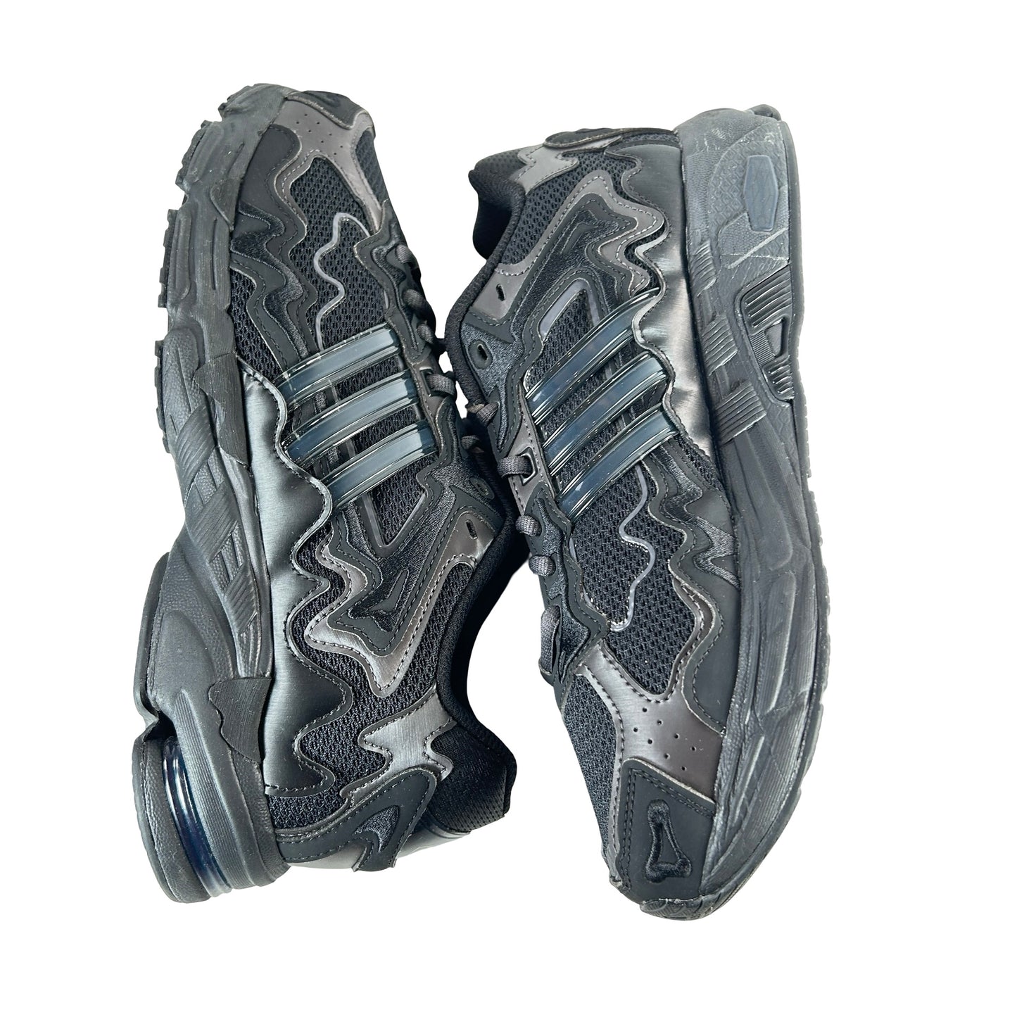 ID0805 adidas Response CL Bad Bunny Triple Black [USED] - 10 M (Used)