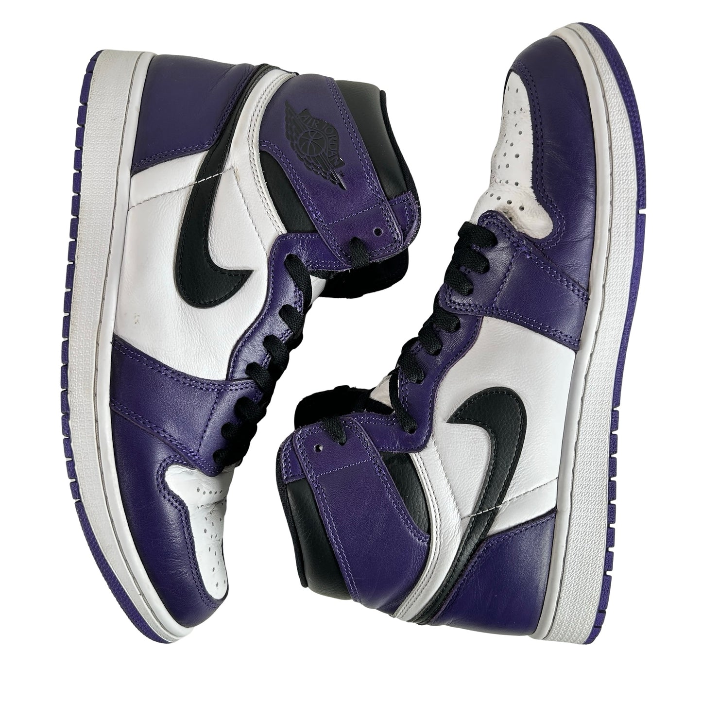 555088 500 Jordan 1 Court Purple [USED] - 11.5 M (Used)