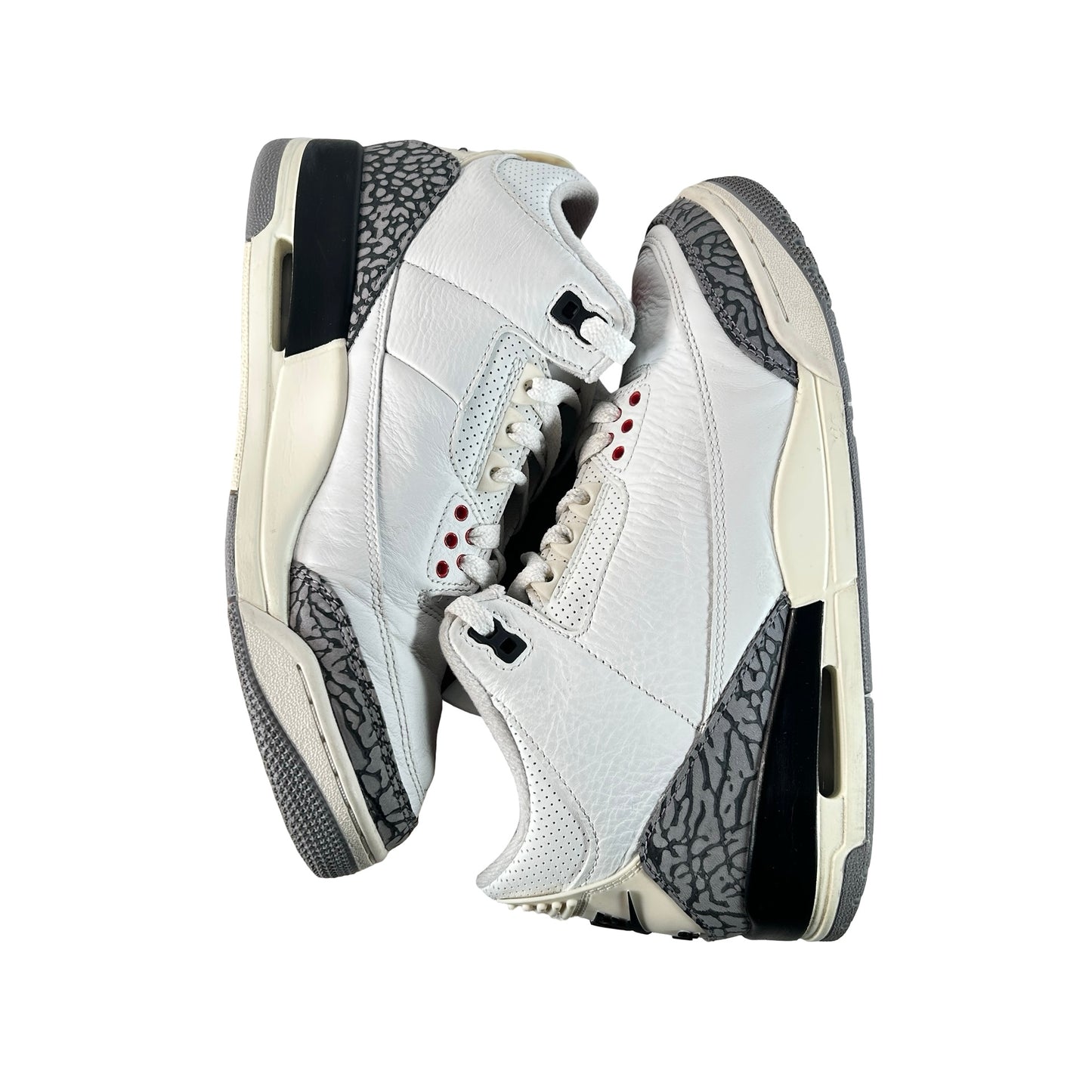 DN3707 100 Jordan 3 Retro White Cement Reimagined [USED] - 8 M (Used21)
