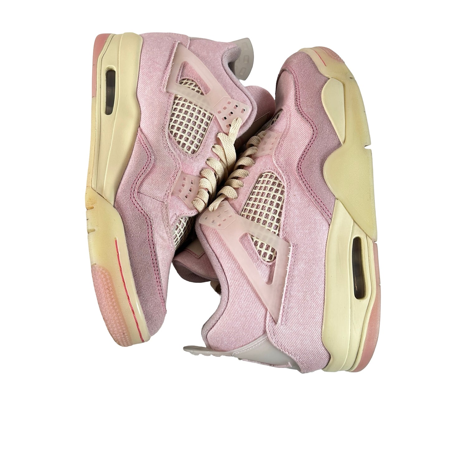 IB6716 600 Air Jordan 4 Retro Iced Carmine (Women's) [USED] - 10.5 W (Used)