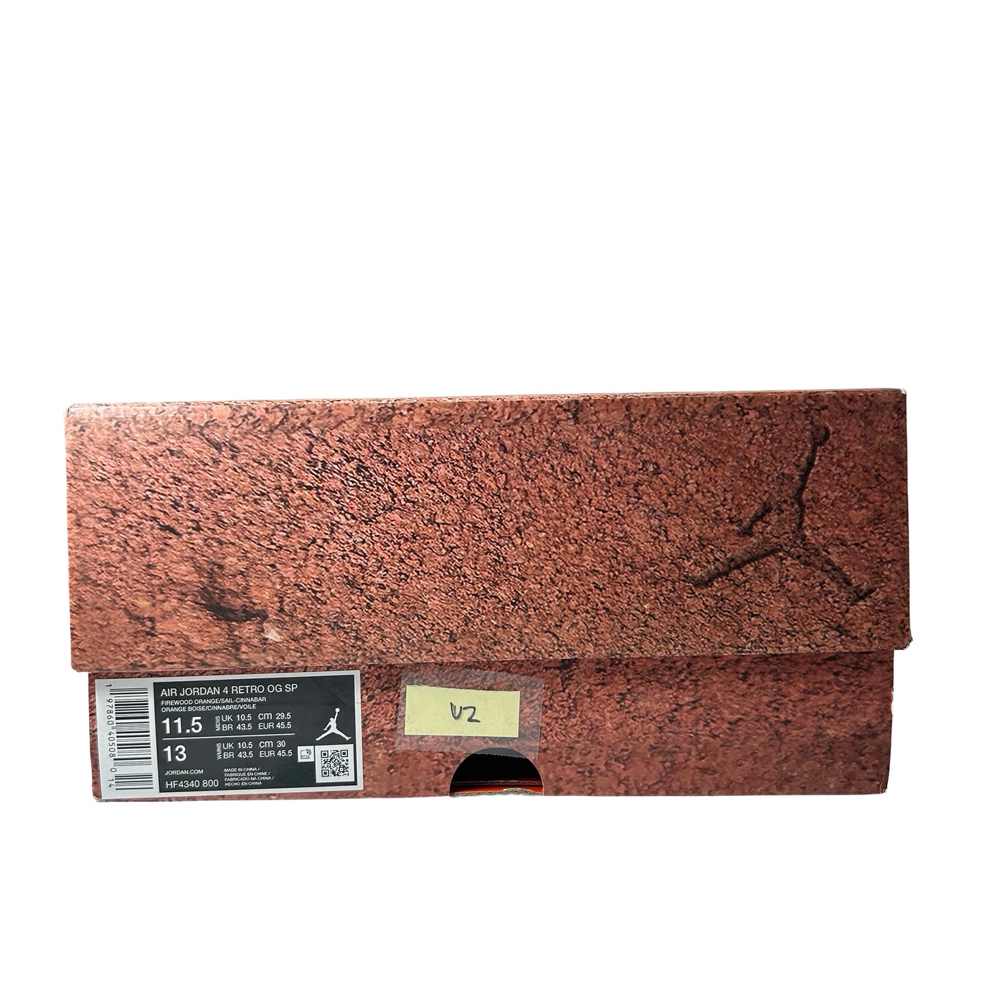 HF4340 800 Air Jordan 4 Retro OG SP Nigel Sylvester Brick by Brick [USED] - 11.5 M (Used2)