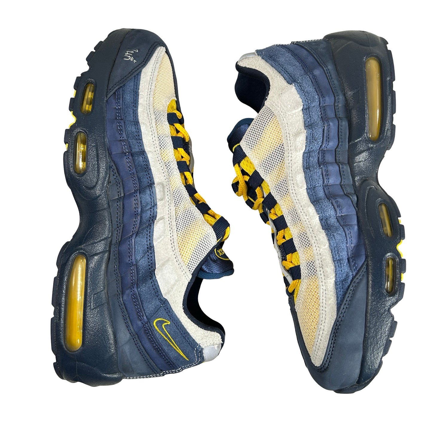 HQ8492 400 Nike Air Max 95 SB Eric Koston Obsidian Speed Yellow [USED] - 11.5 M (Used2)