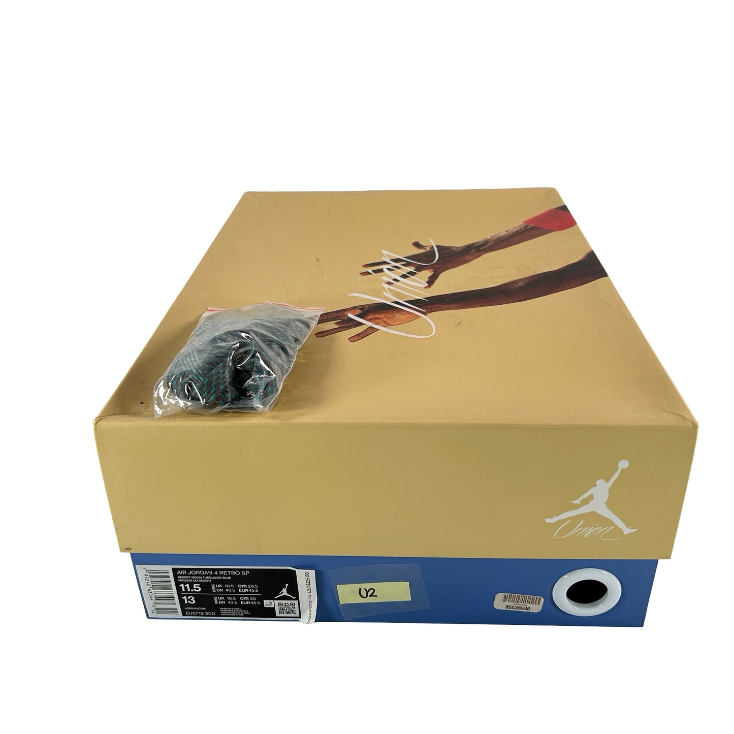 DJ5718 300 Jordan 4 Union Desert Moss [USED] - 11.5 M (Used2)