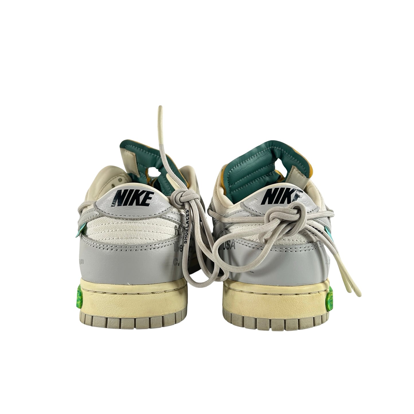 DM1602 117 Nike Dunk Low Off-White Lot 42 [USED] - 10.5 M (Used)