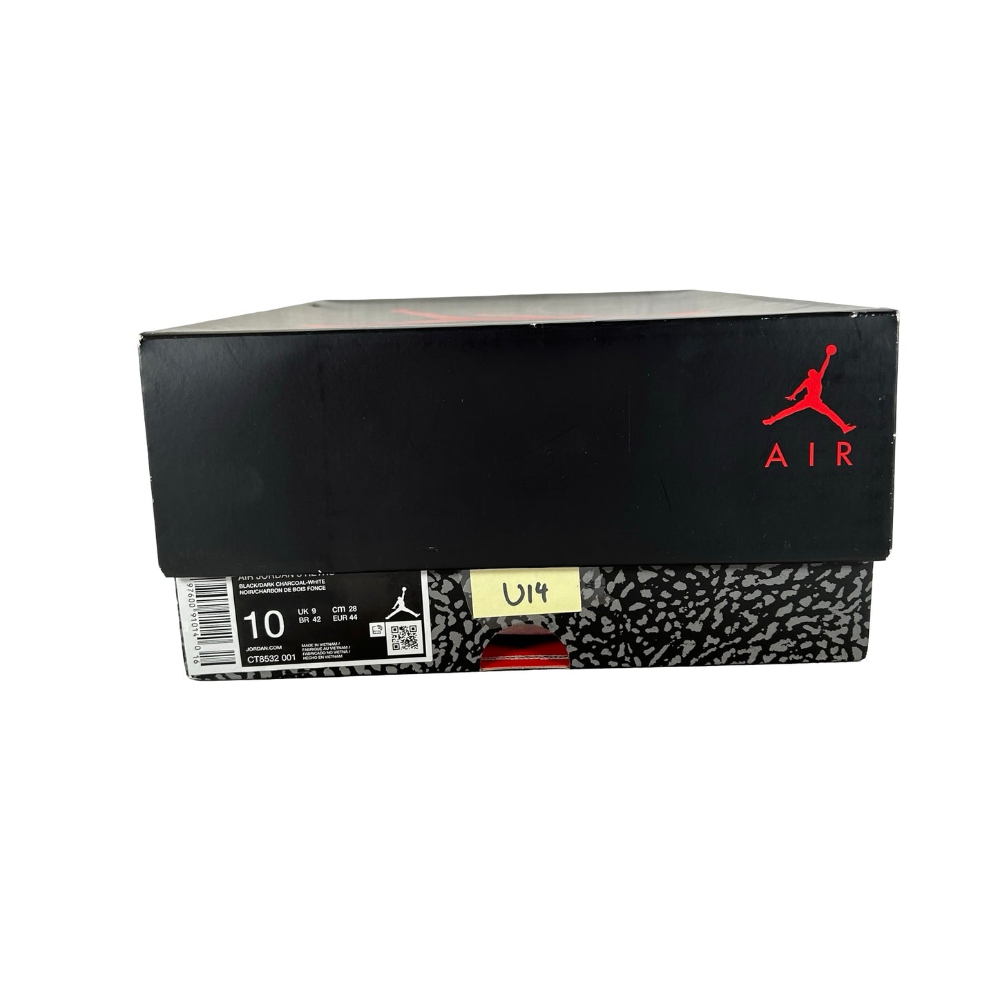CT8532 001 Jordan 3 Retro Black Cat (2025) [USED] - 10 M (Used14)