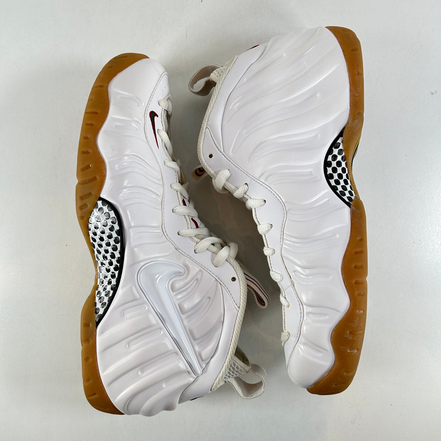 624041 102 Nike Air Foamposite Pro White Gucci [USED] - 11 M (VNDS) (Replace Box)