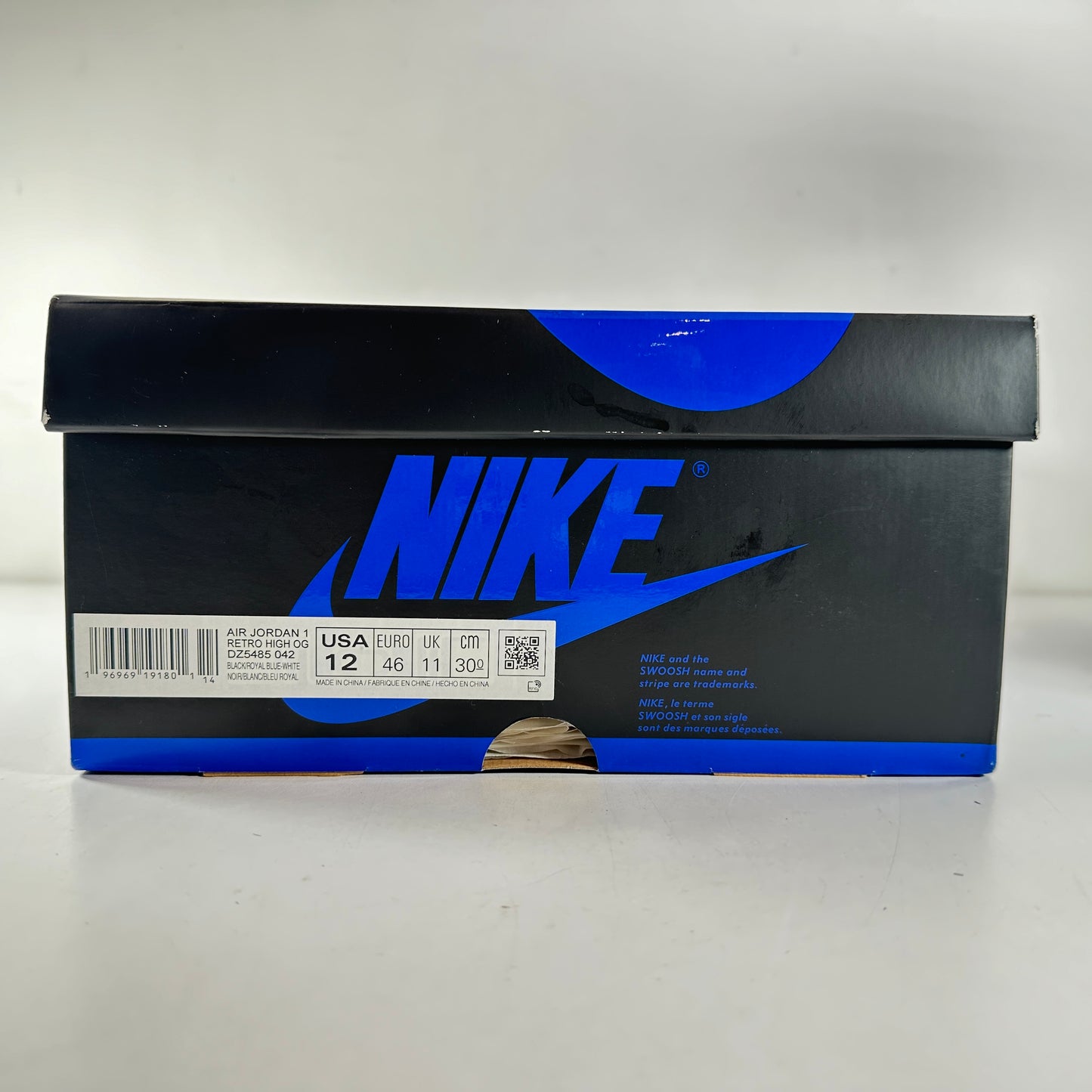 DZ5485 042 Jordan 1 Retro High OG Royal Reimagined [USED] - 12 M (Used)