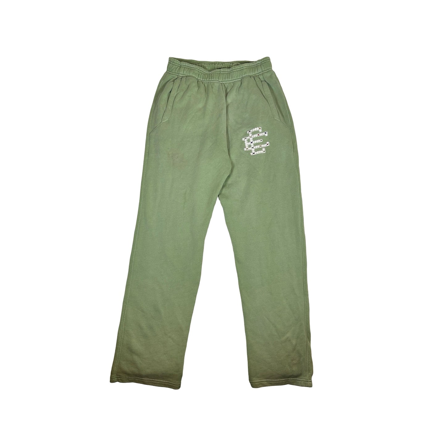 Eric Emanuel EE Basic/Core Studded Sweatpant Green [USED] - L (Used)