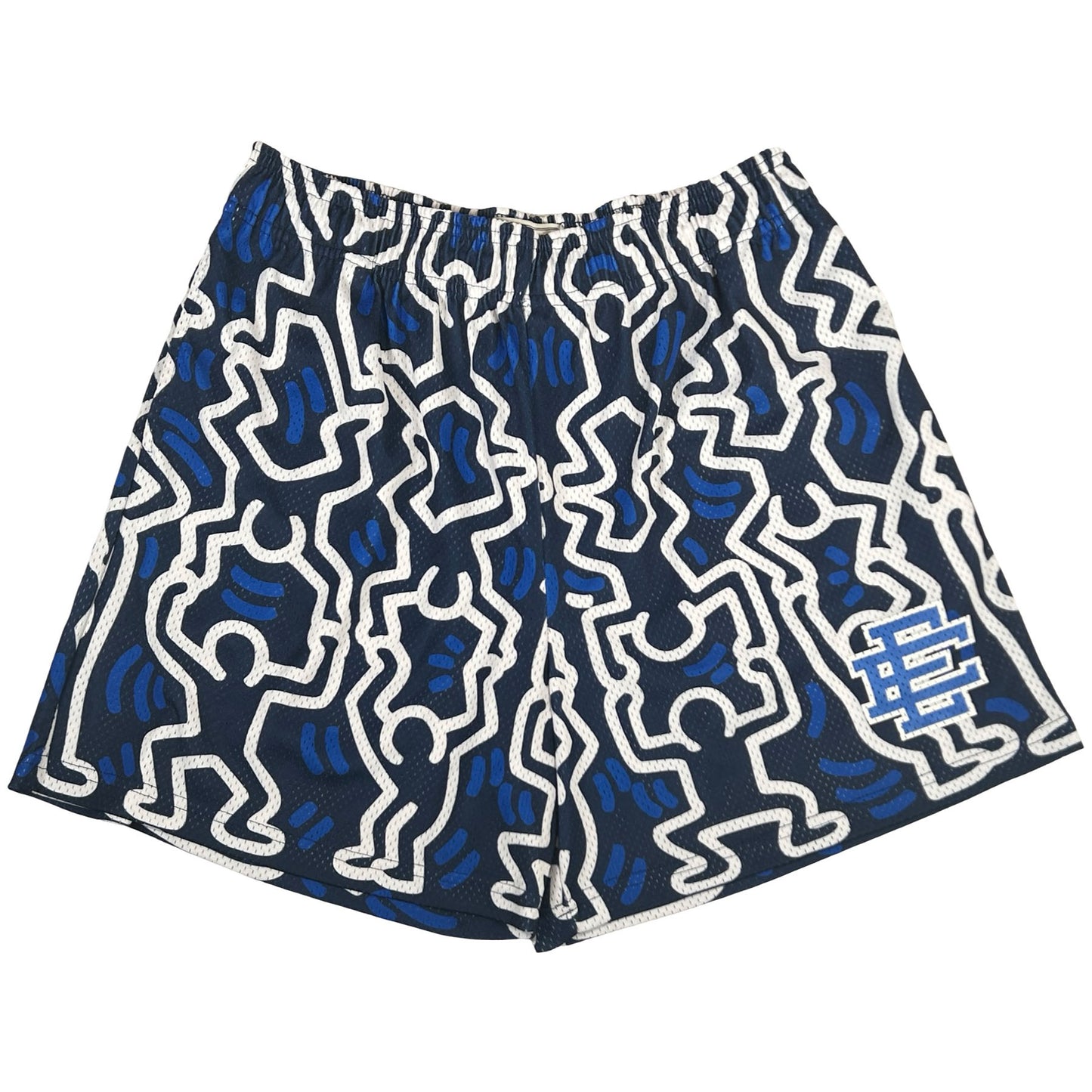 Eric Emanuel EE Keith Haring Short Blue/Blue [USED] - XXL (Used)
