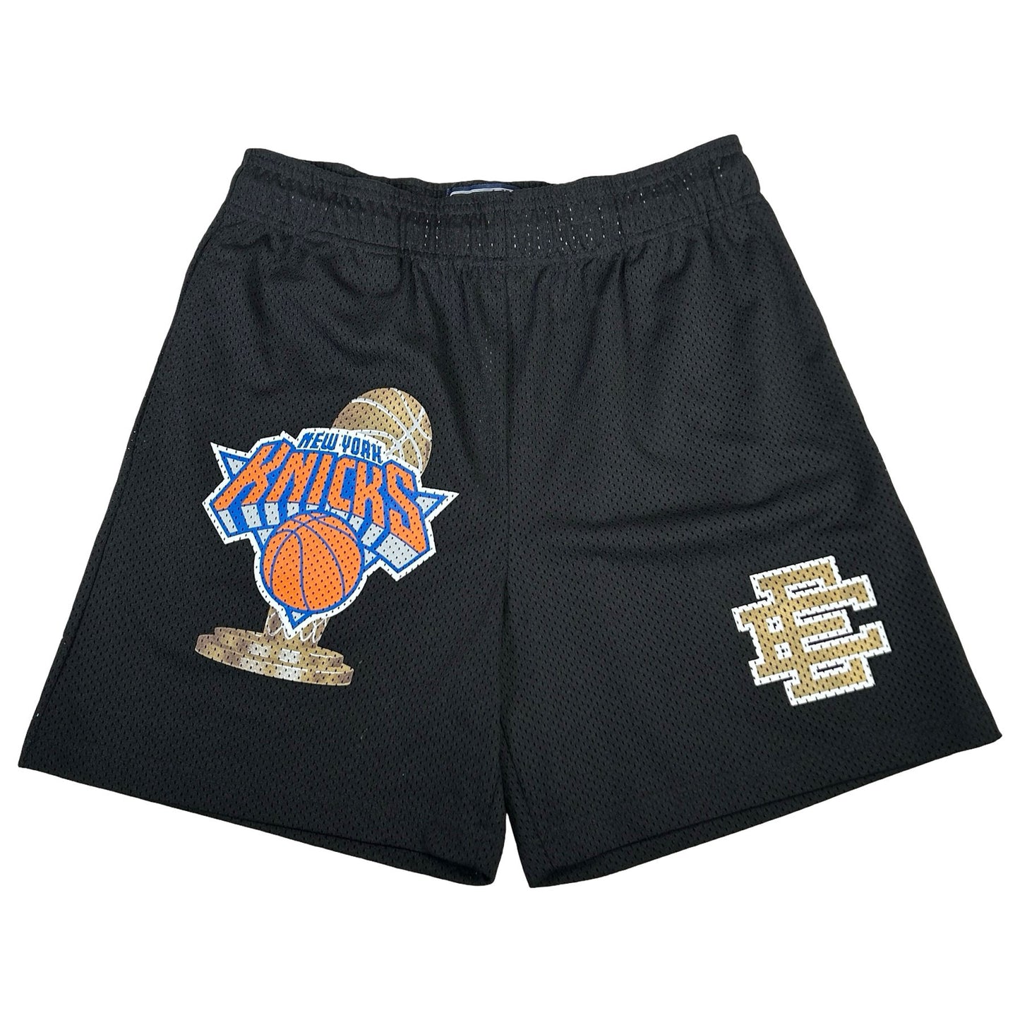 Eric Emanuel x New York Knicks Champ Shorts Black/Gold [USED] - M (Used)