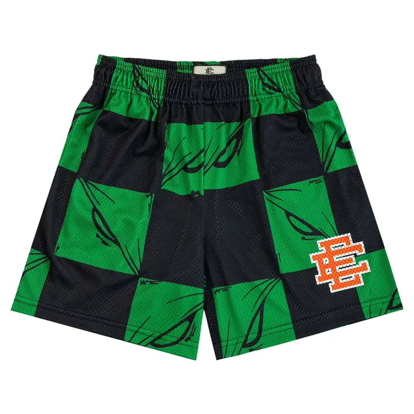 Eric Emanuel x Matty Boy EE Shorts 99 Eyes Slime/Orange