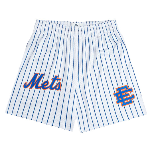 Eric Emanuel EE Basic/Core Short New York Mets White Pinstripe